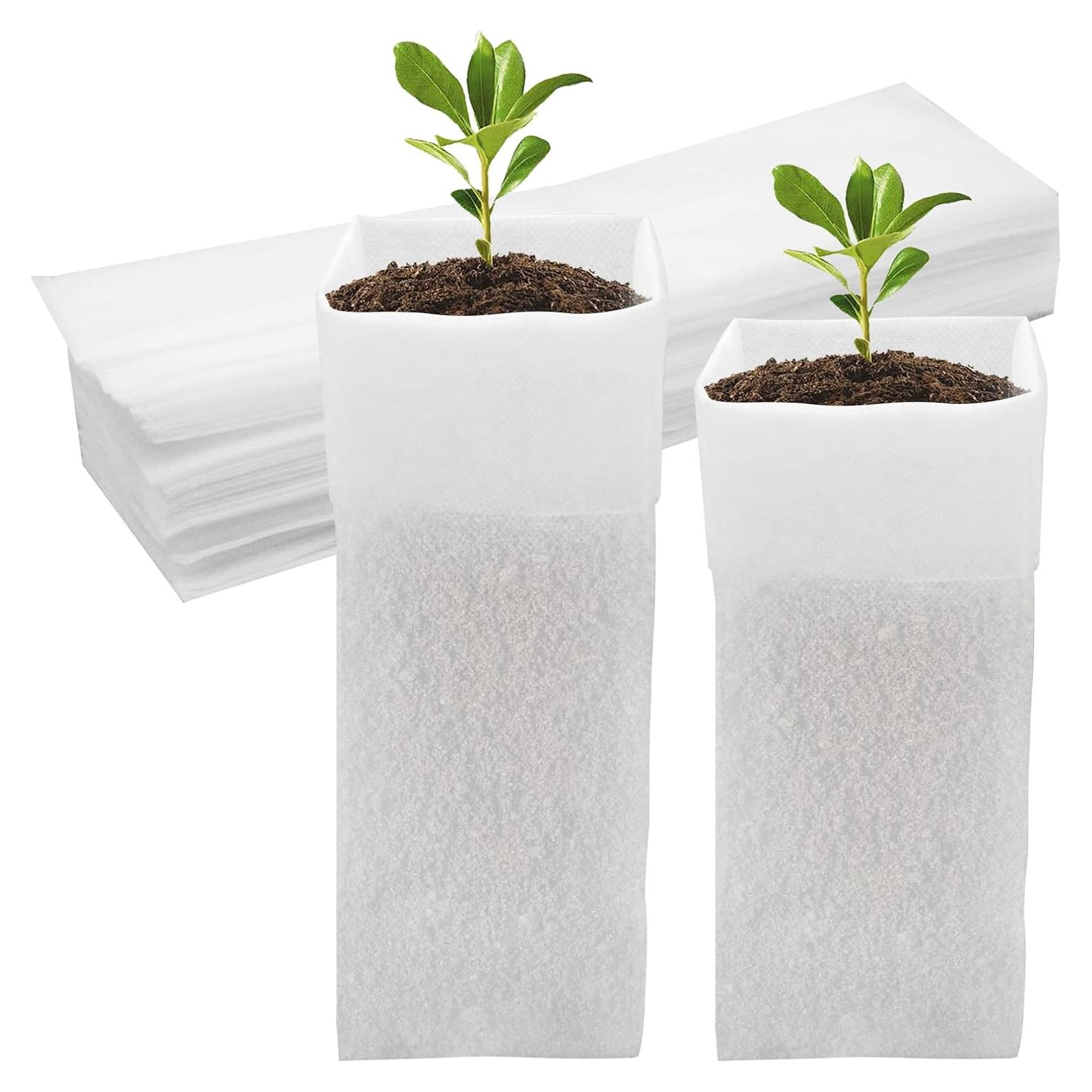 Bolsas de Crecimiento para Vivero CANIPHA 60 Pcs Biodegradables