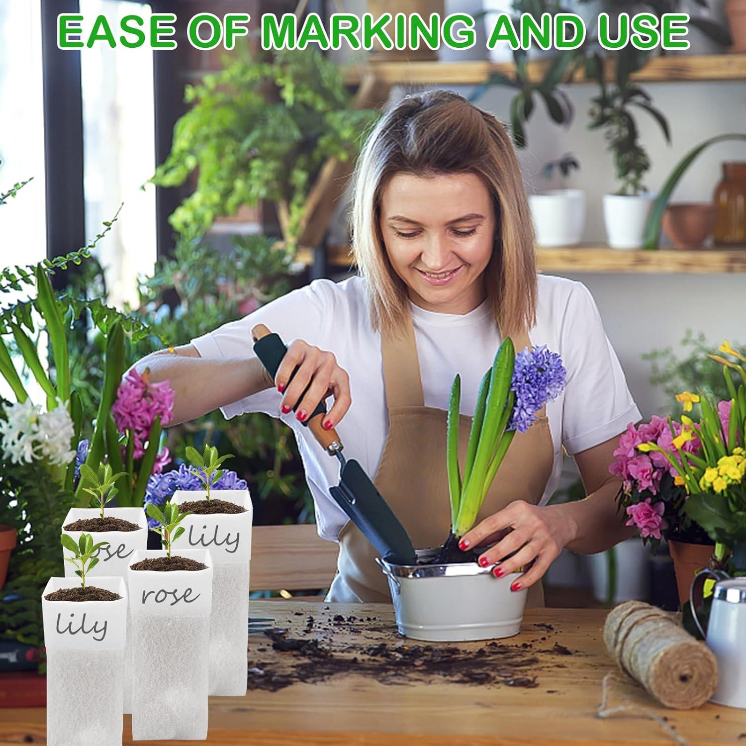 Bolsas de Crecimiento para Vivero CANIPHA 60 Pcs Biodegradables