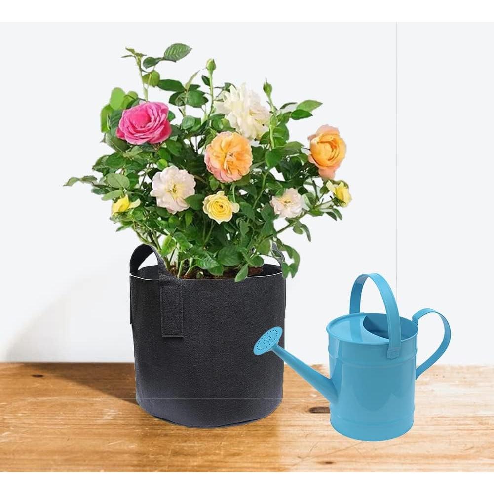 Paquete de 6 bolsas de cultivo VGE 3.78L con asas para plantas