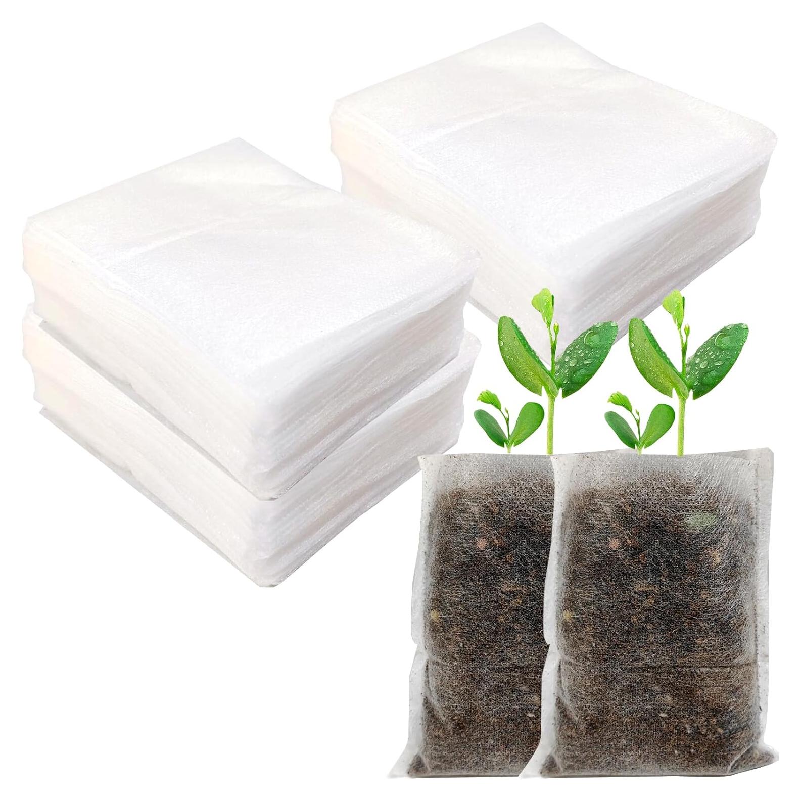 Bolsas de Vivero TIHOOD 300PCS 10x12cm Tela No Tejida