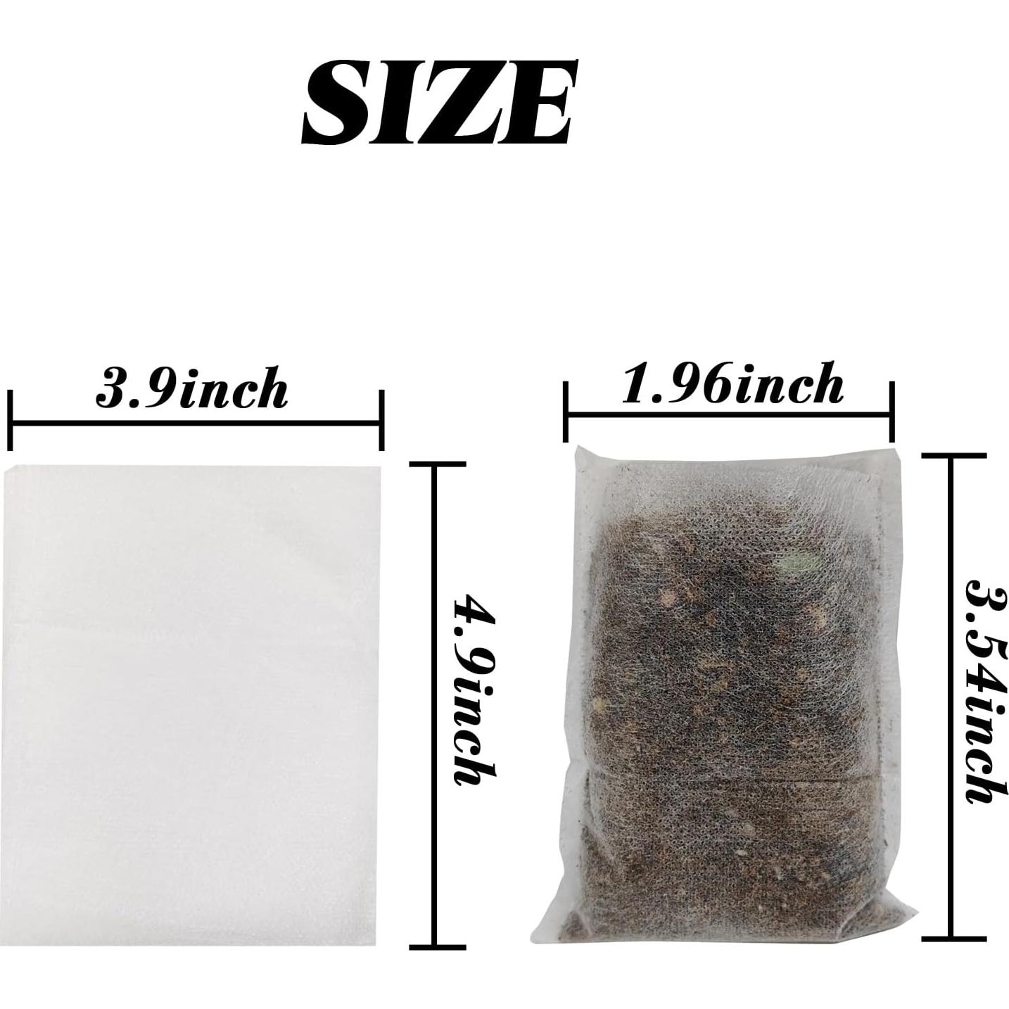 Bolsas de Vivero TIHOOD 300PCS 10x12cm Tela No Tejida