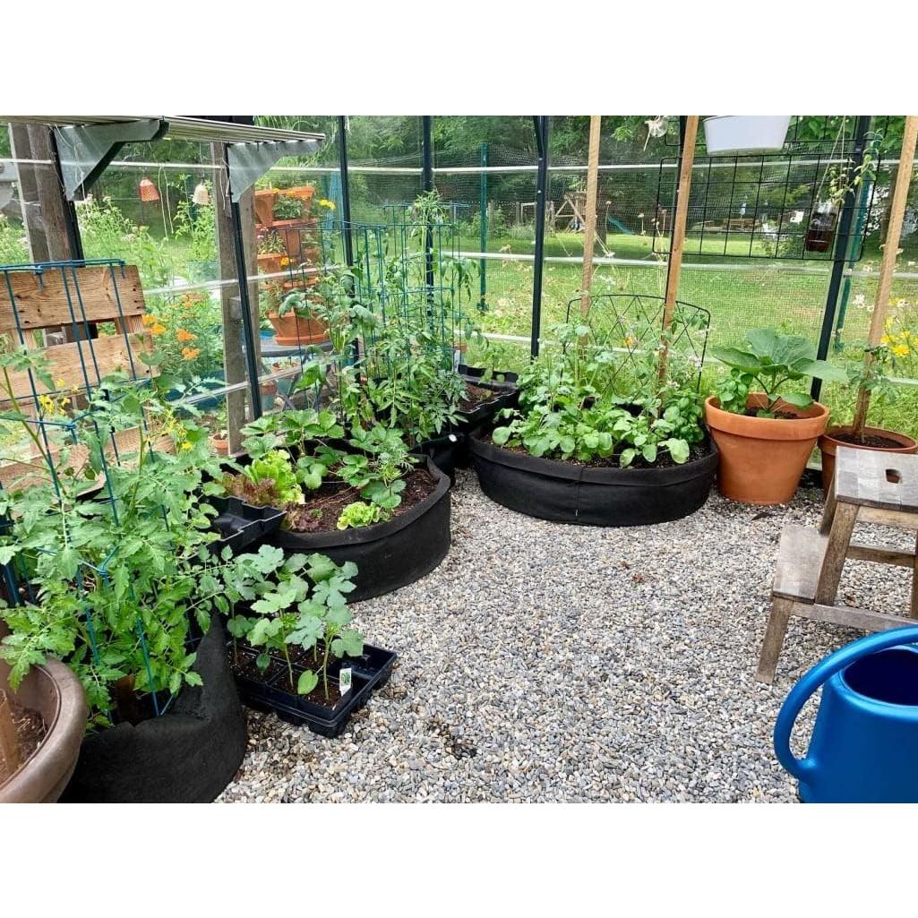 Cama de Jardín Elevada Feitore 2-Pack 189 Litros Redonda