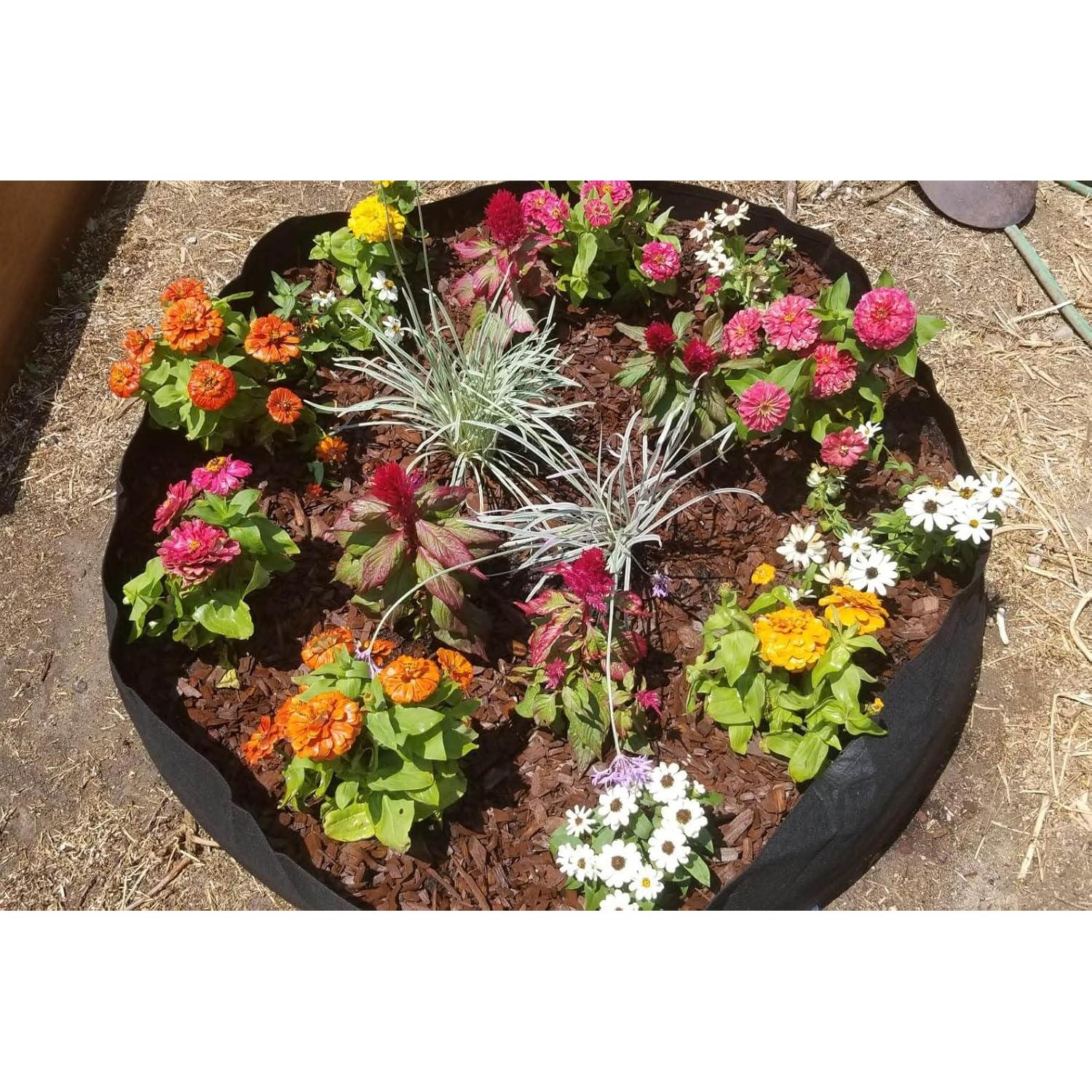 Cama de Jardín Elevada Feitore 2-Pack 189 Litros Redonda