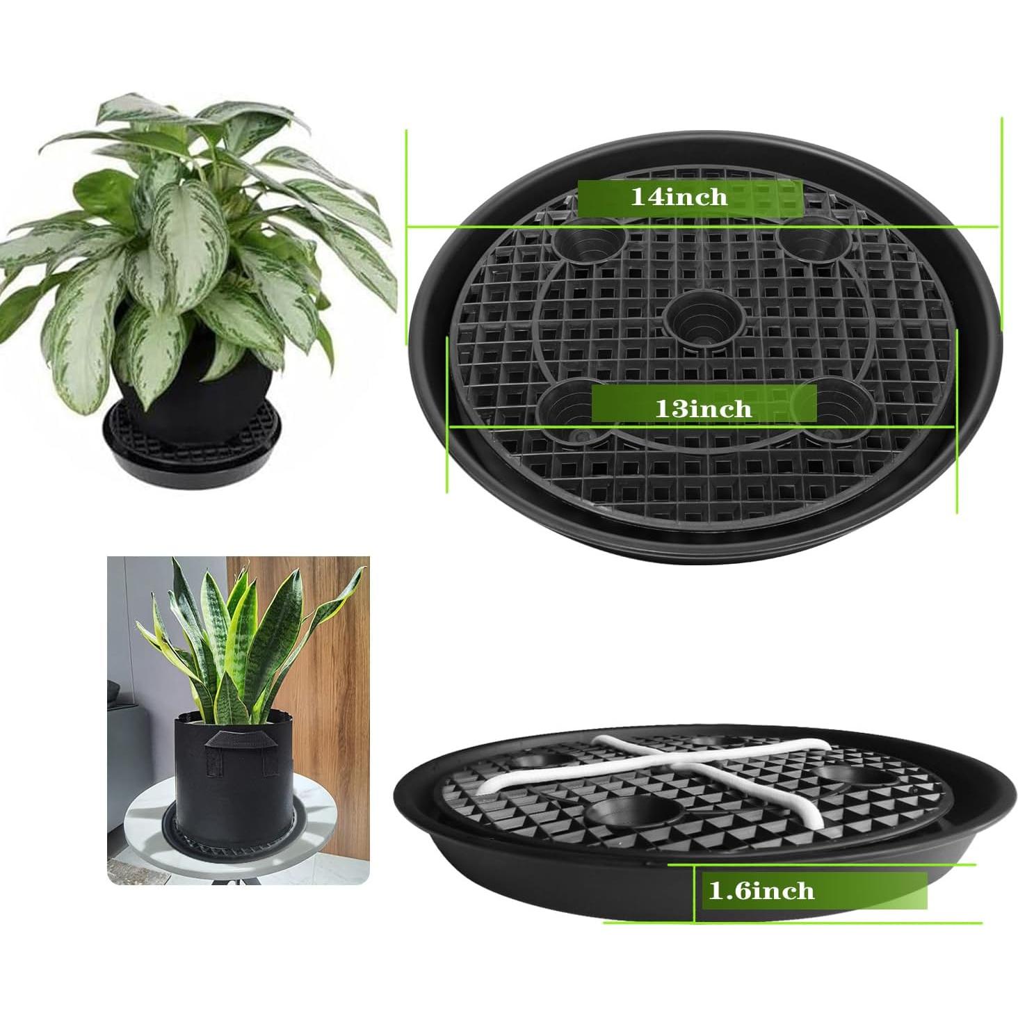 Soporte de Plato de Plástico NIMYAU 35.56 cm Paquete de 4