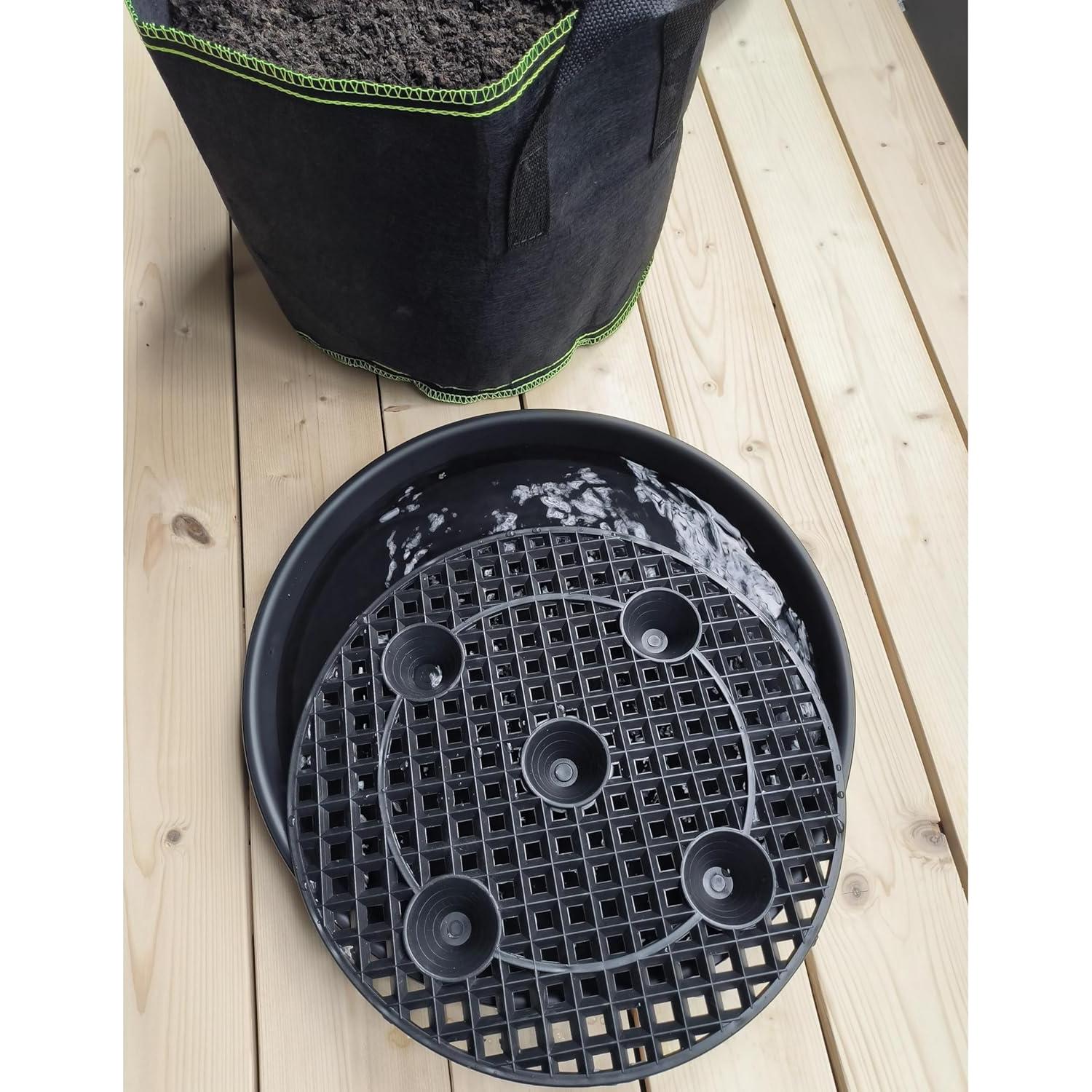 Soporte de Plato de Plástico NIMYAU 35.56 cm Paquete de 4