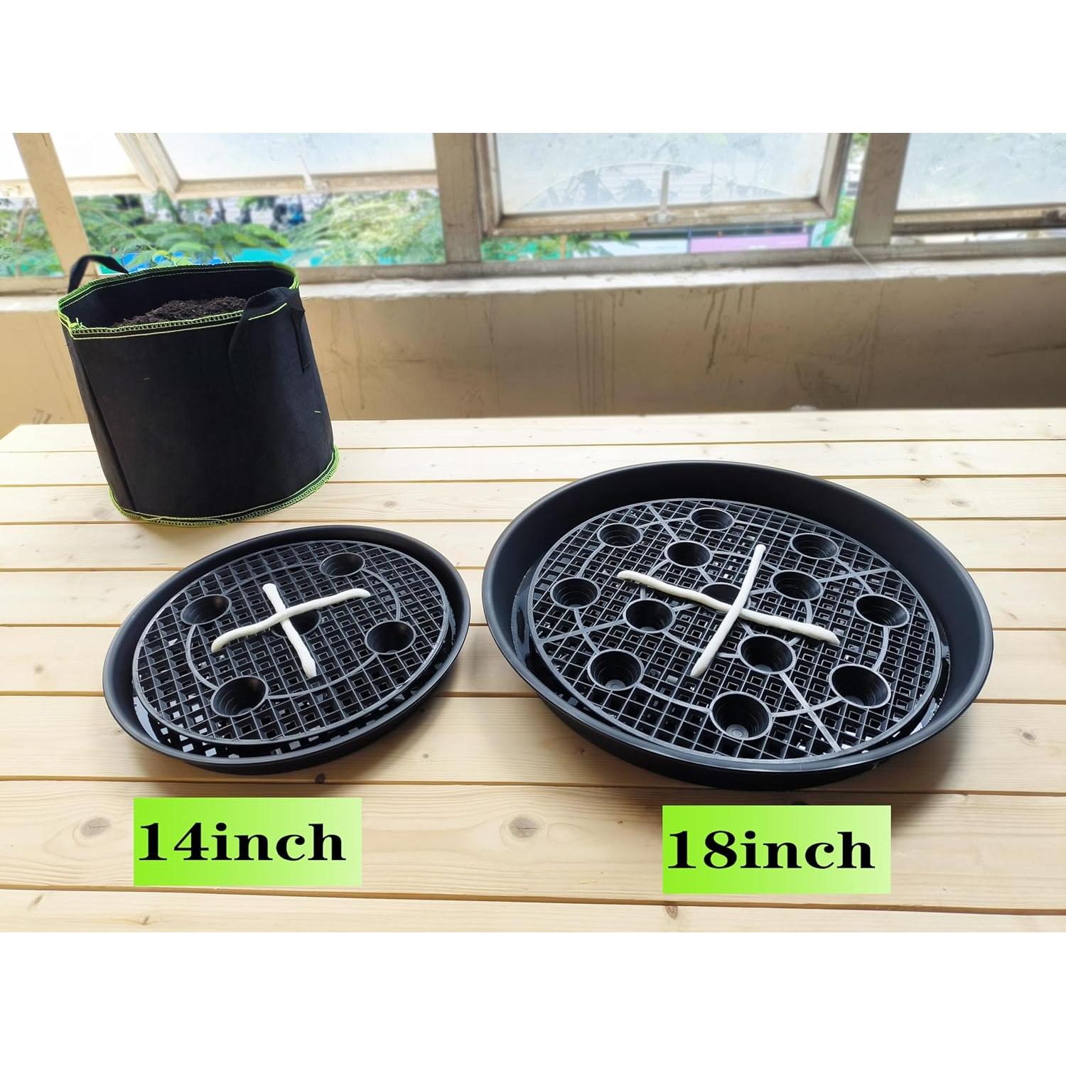 Soporte de Plato de Plástico NIMYAU 35.56 cm Paquete de 4