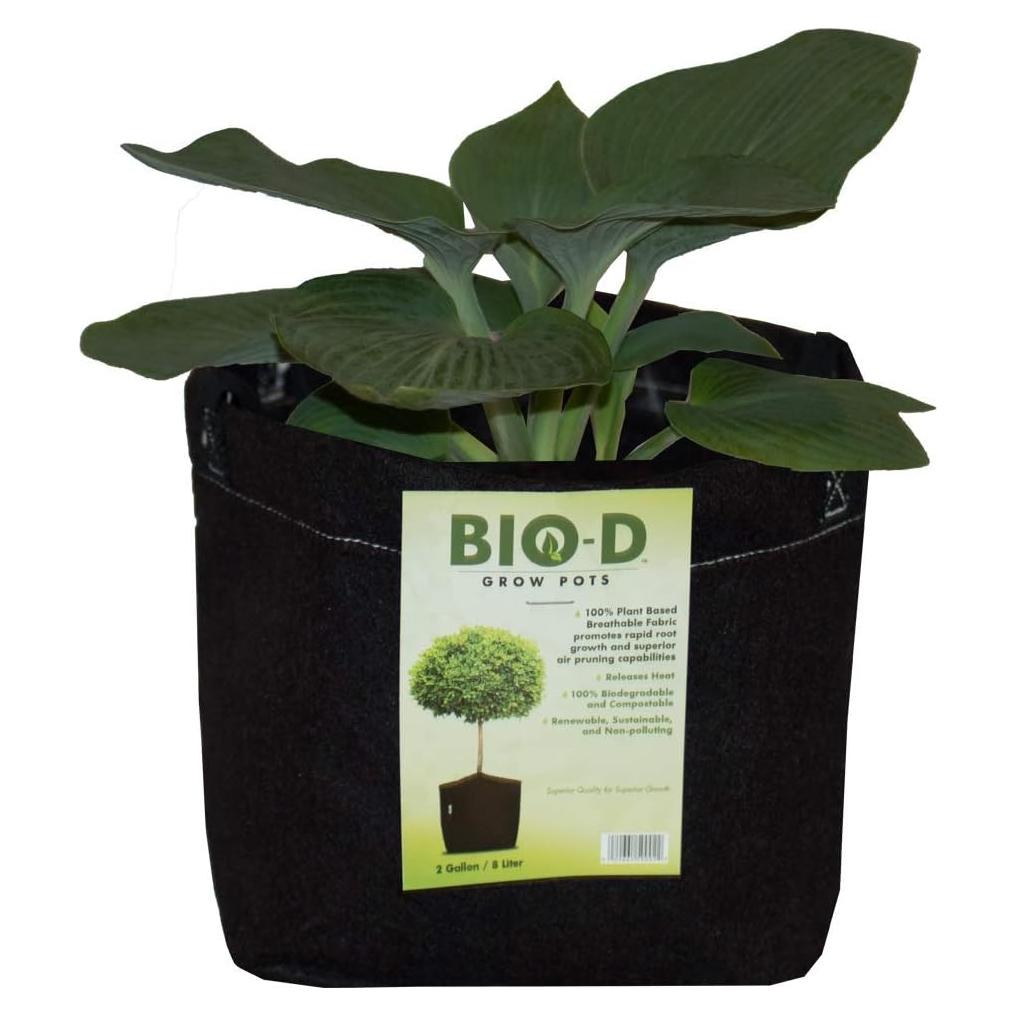 Macetas Bio-D 3-Pack 2 Galones Tela Biodegradable 7.57L
