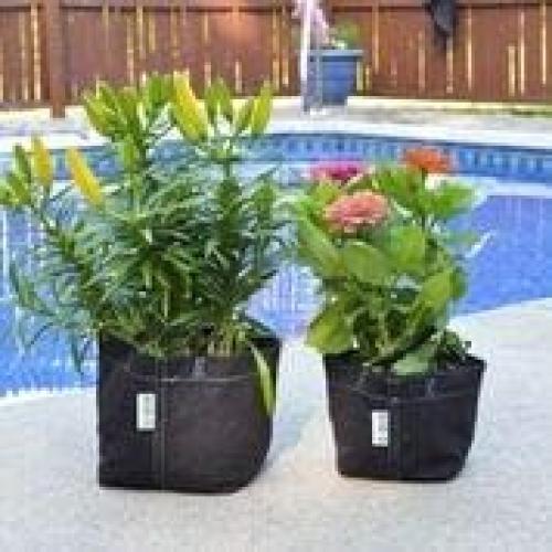 Macetas Bio-D 3-Pack 2 Galones Tela Biodegradable 7.57L