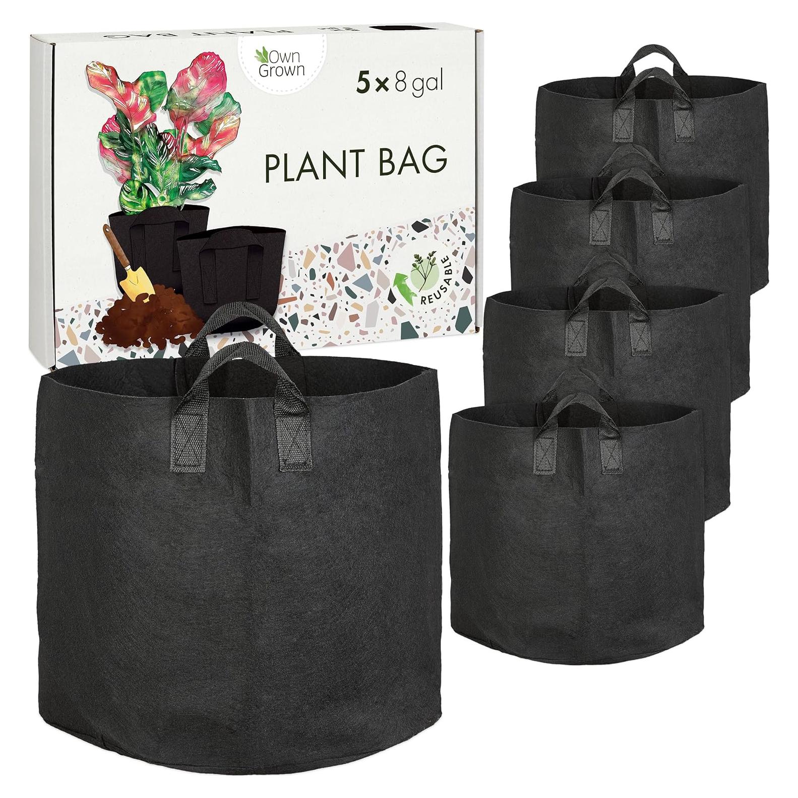 Bolsas para Cultivar Plantas OwnGrown 30L - 5 Unidades