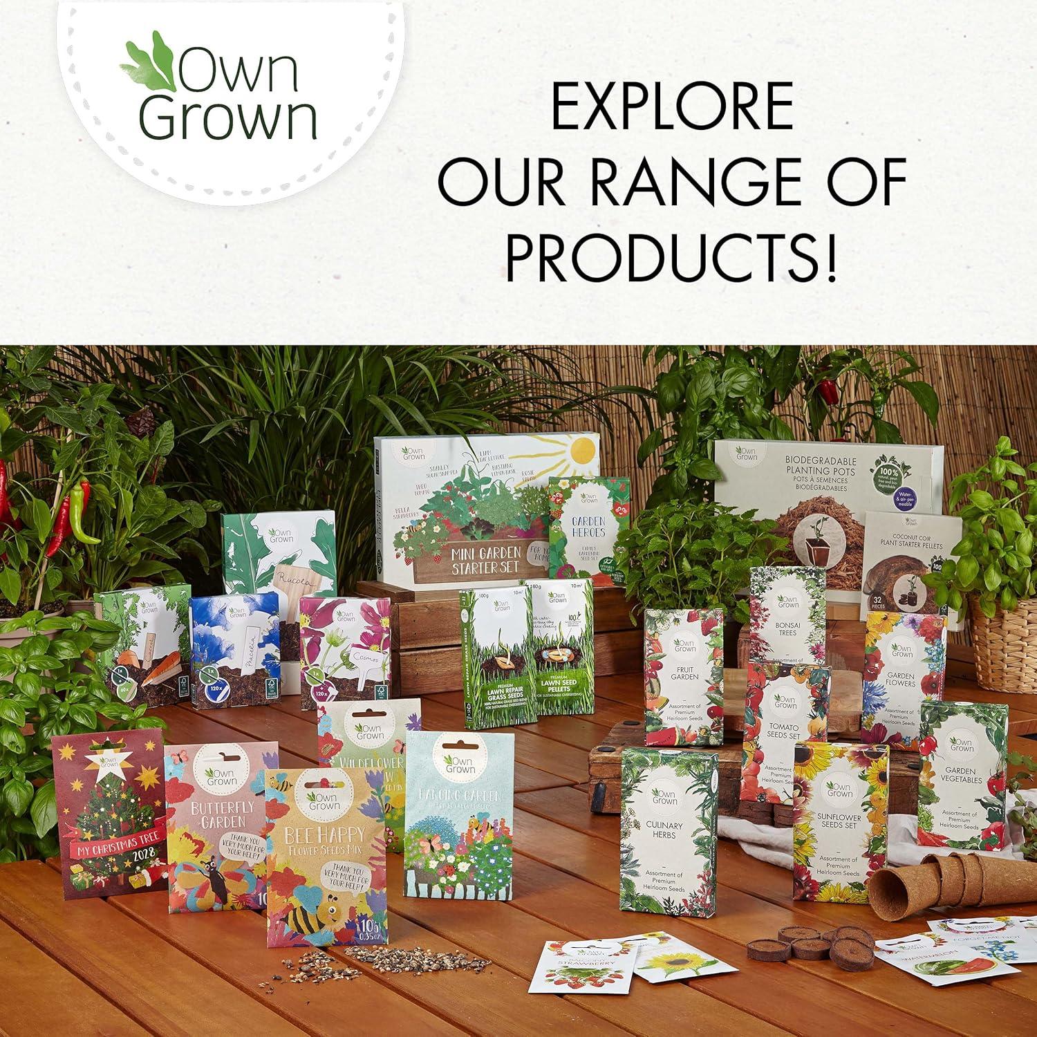 Bolsas para Cultivar Plantas OwnGrown 30L - 5 Unidades