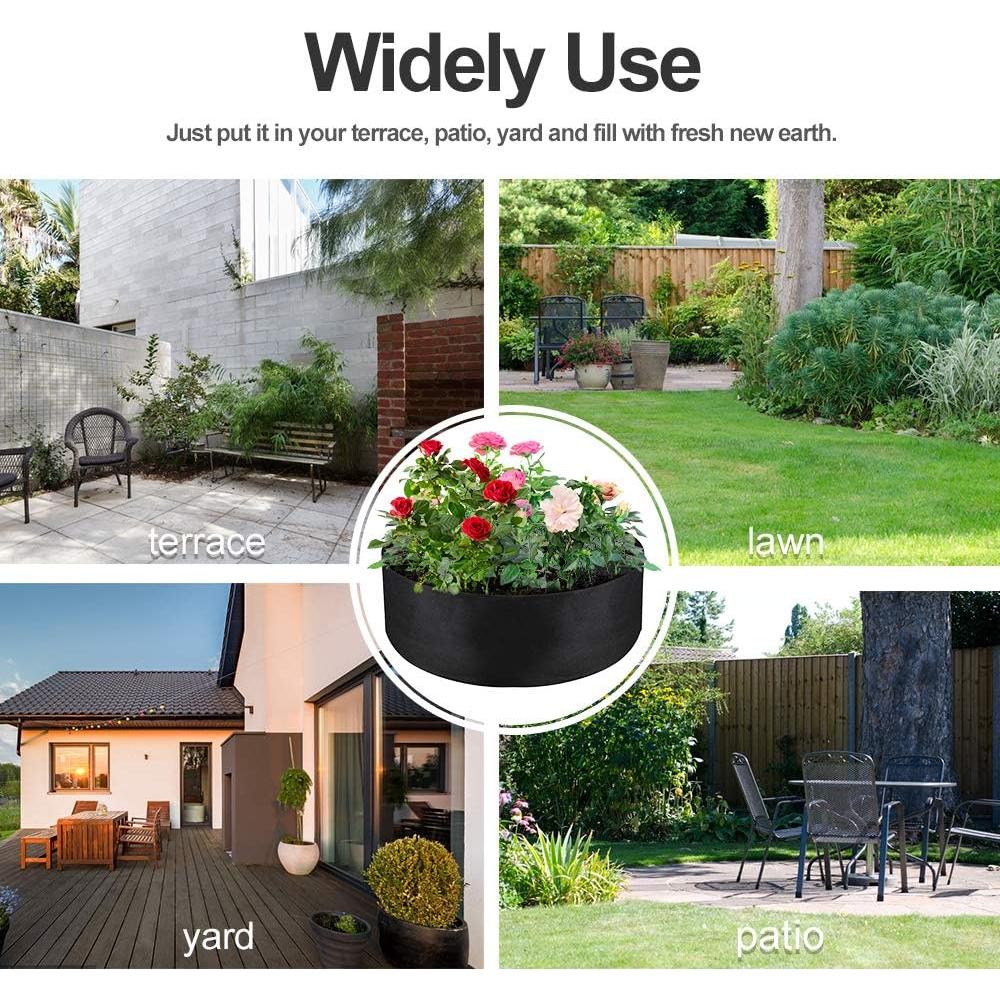 Bolsas de Cultivo de Tela IWNTWY 50 Galones - Paquete de 2