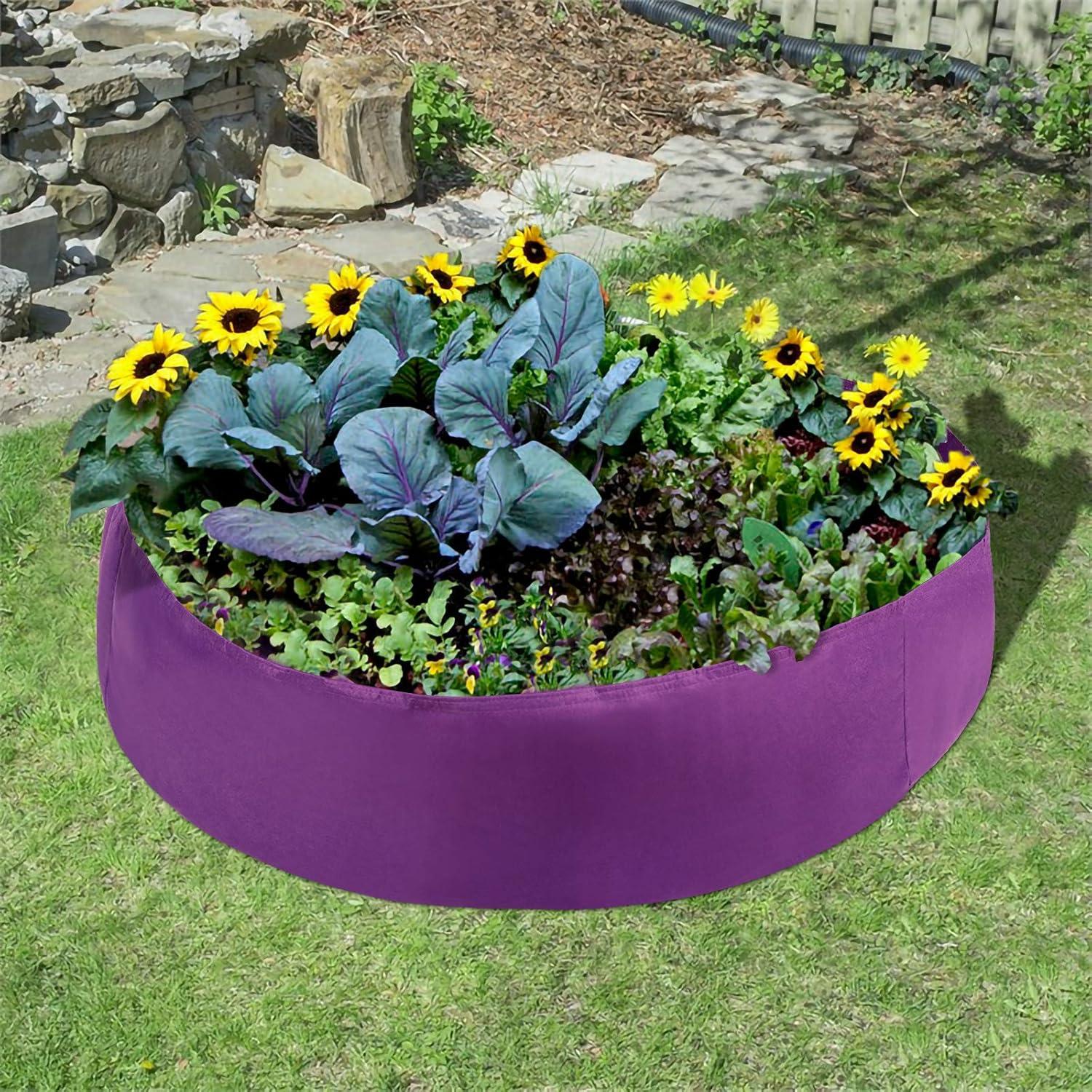 Cama de Jardín Elevada DNIEBW 100 Galones Tela No Tejida