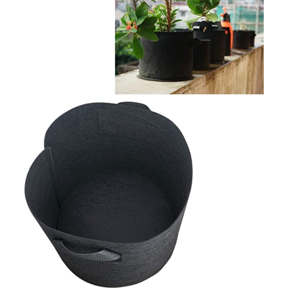 Bolsas de Cultivo de Tela Negra Magik 8 Pcs 3-10 Galones