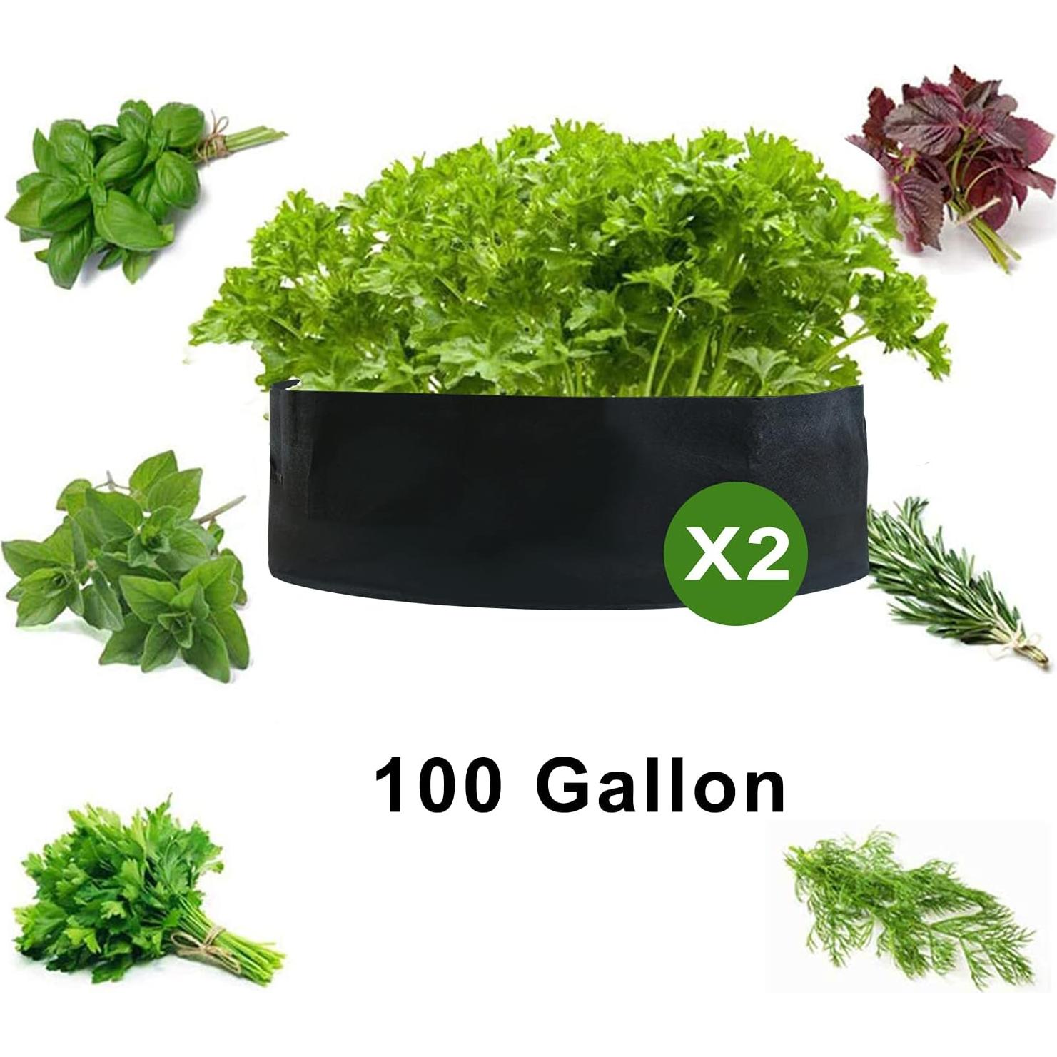 Paquete de 2 bolsas de cultivo 100L GROWINGGAIR DATANG