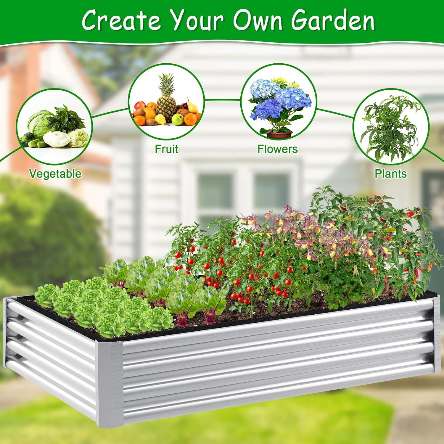 Bolsa de Jardín Niuyhe 128 Galones 1.83x0.91x0.30m Tela