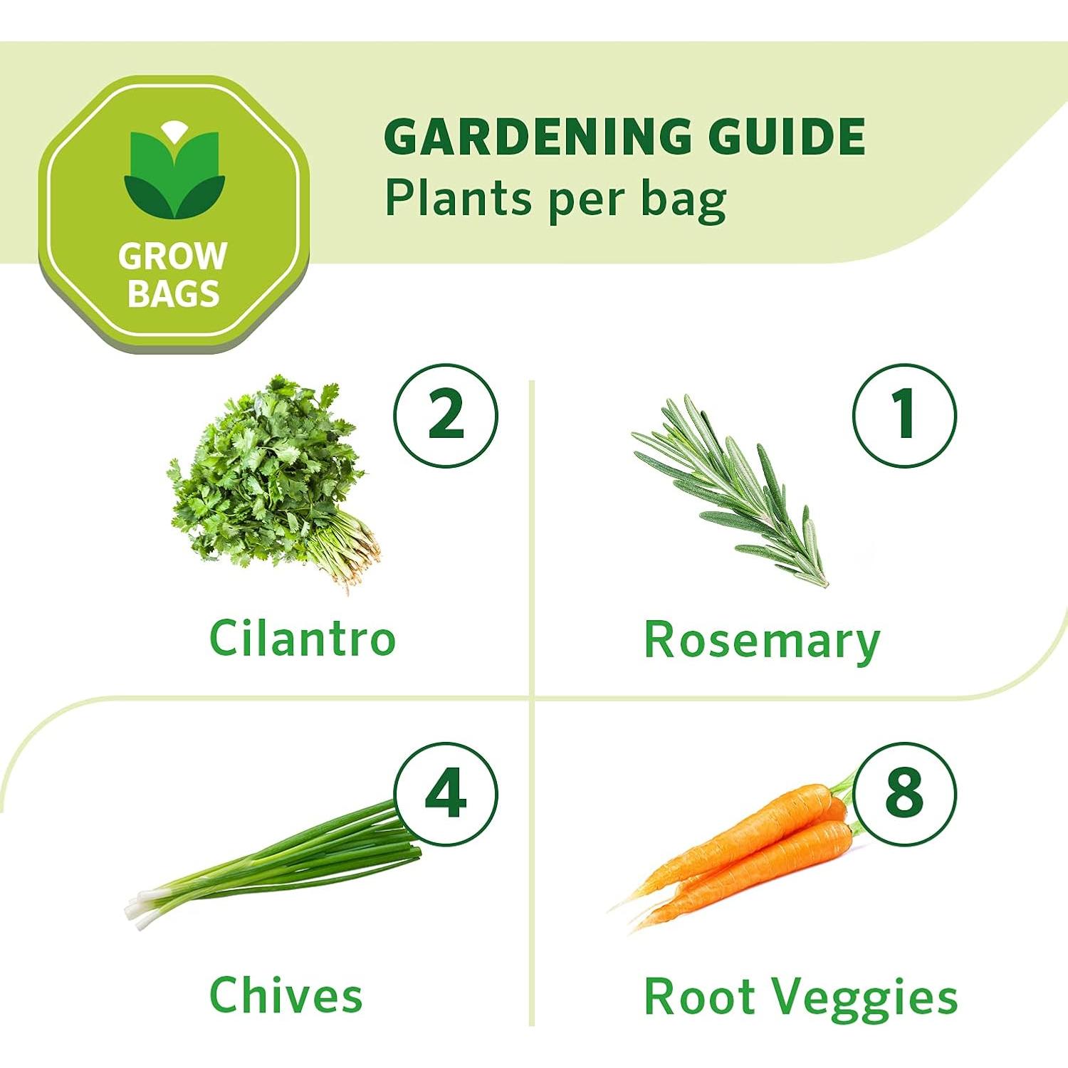 Macetas de Tela Transpirable Coolaroo 2 Galones Ladrillo 2 Pzas