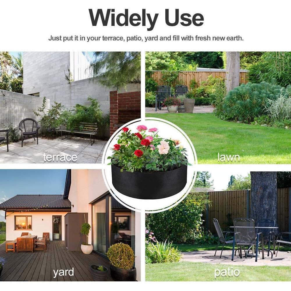 Bolsa de Cultivo 100 Galones IWNTWY - Tela Transpirable 50cm