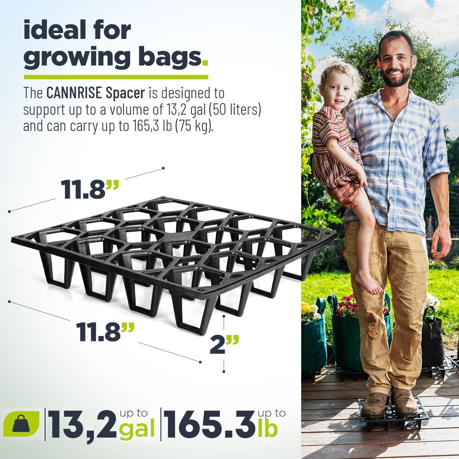 Soporte para Macetas Cannrise - Paquete de 5 - 75kg