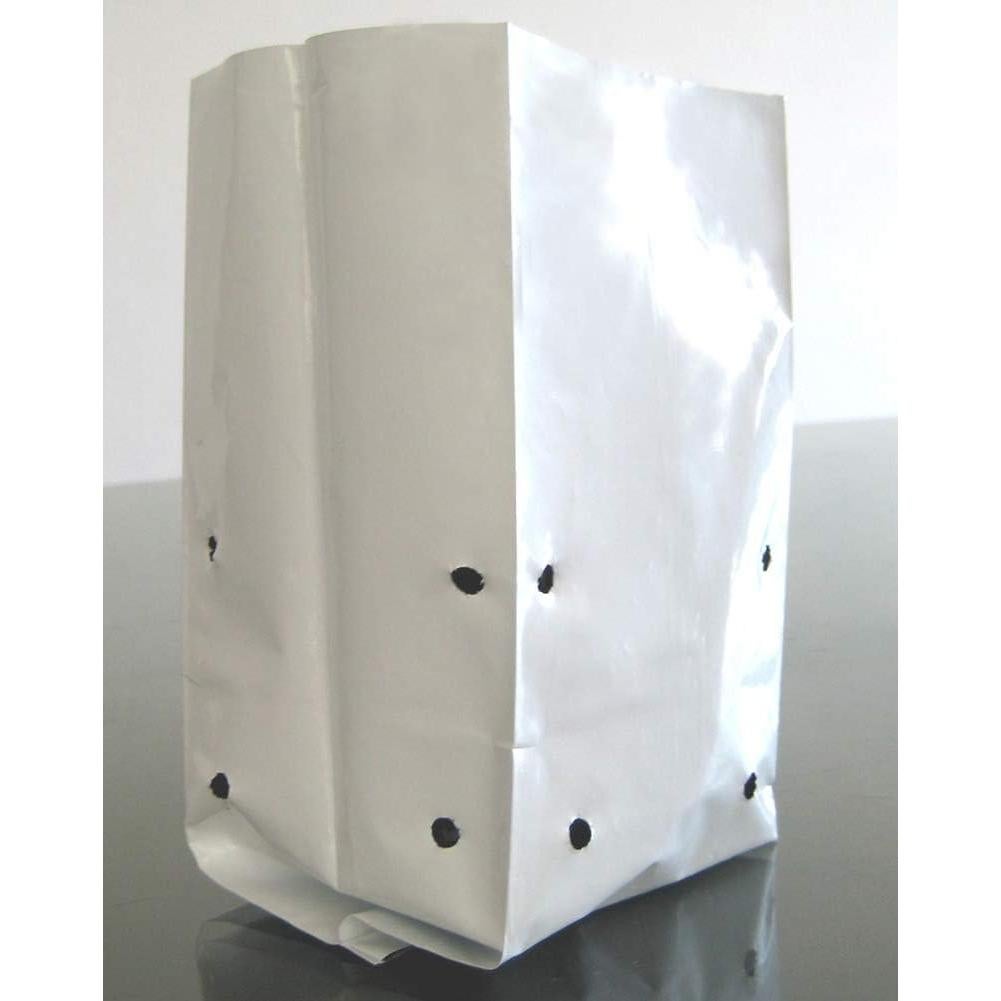 Bolsas de Cultivo HORTIPOTS Negras y Blancas 2 Galones 50 Pzas