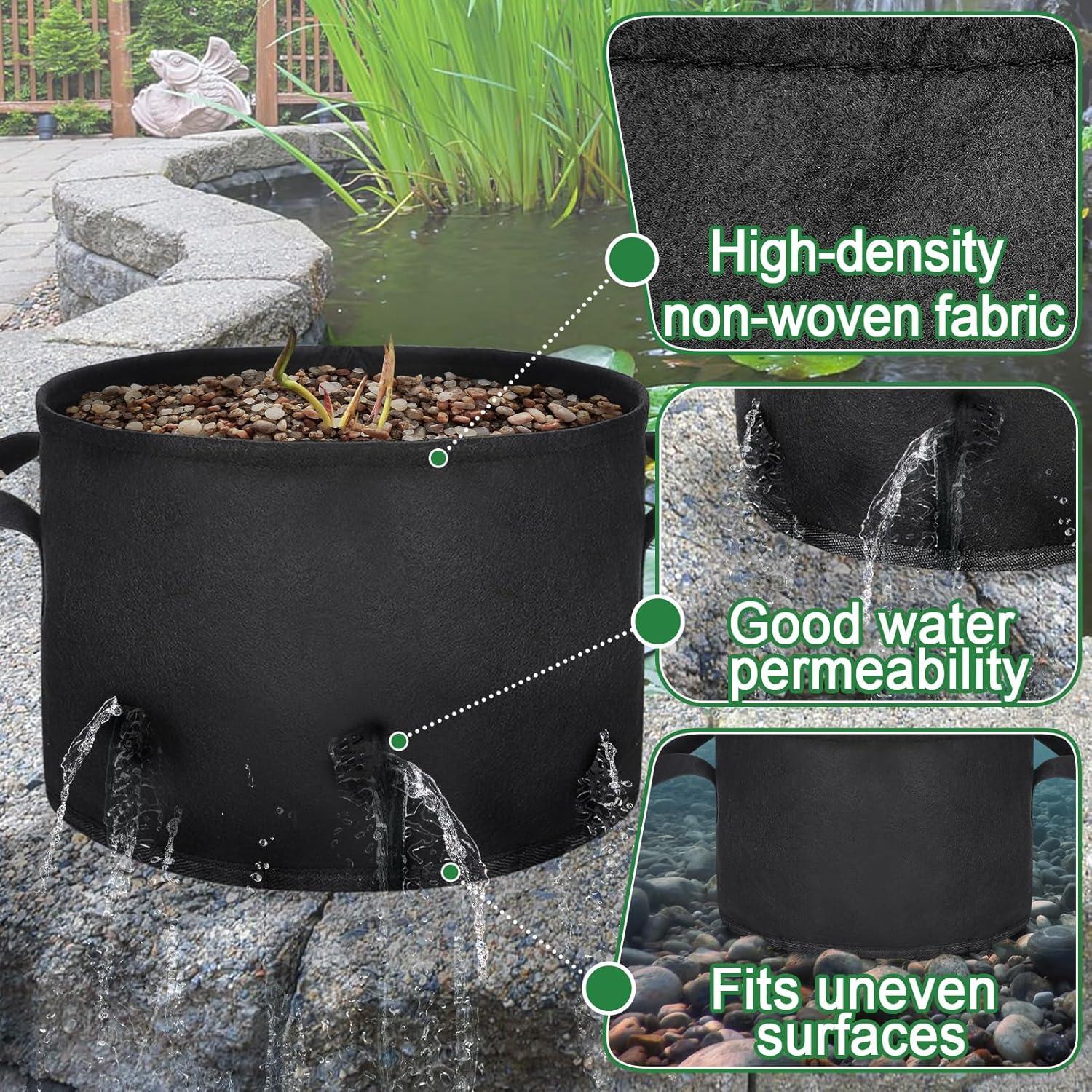 Paquete de 8 macetas de cultivo Aulock para lirios 30 cm