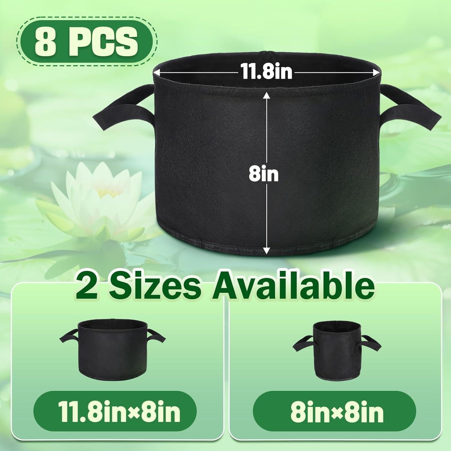 Paquete de 8 macetas de cultivo Aulock para lirios 30 cm