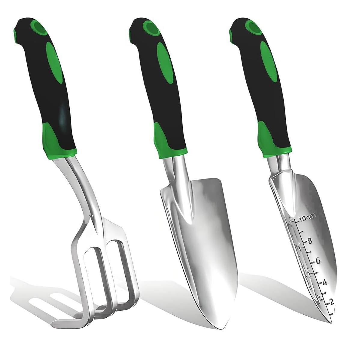 Juego de Herramientas de Jardín 3 Piezas TianfuSpanda Aluminio