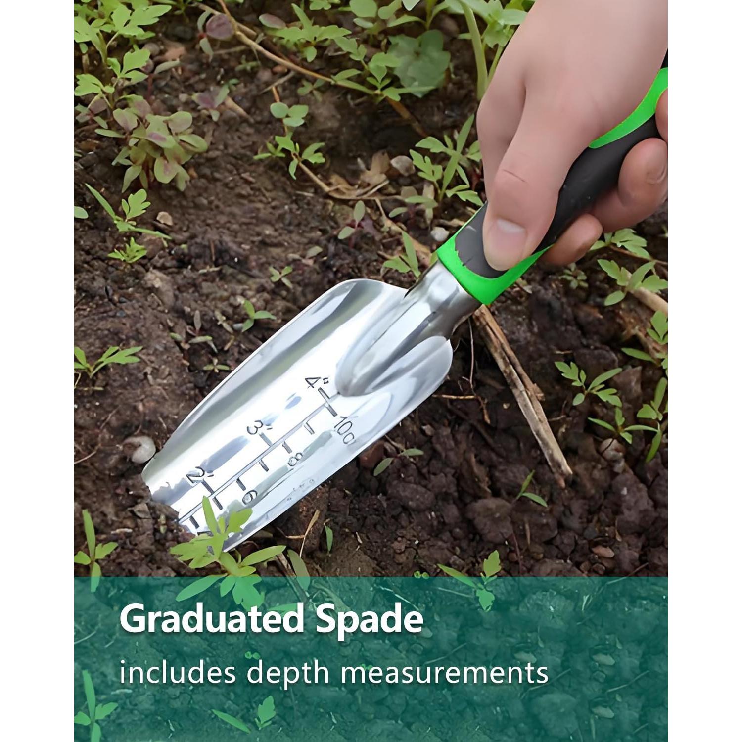 Juego de Herramientas de Jardín 3 Piezas TianfuSpanda Aluminio