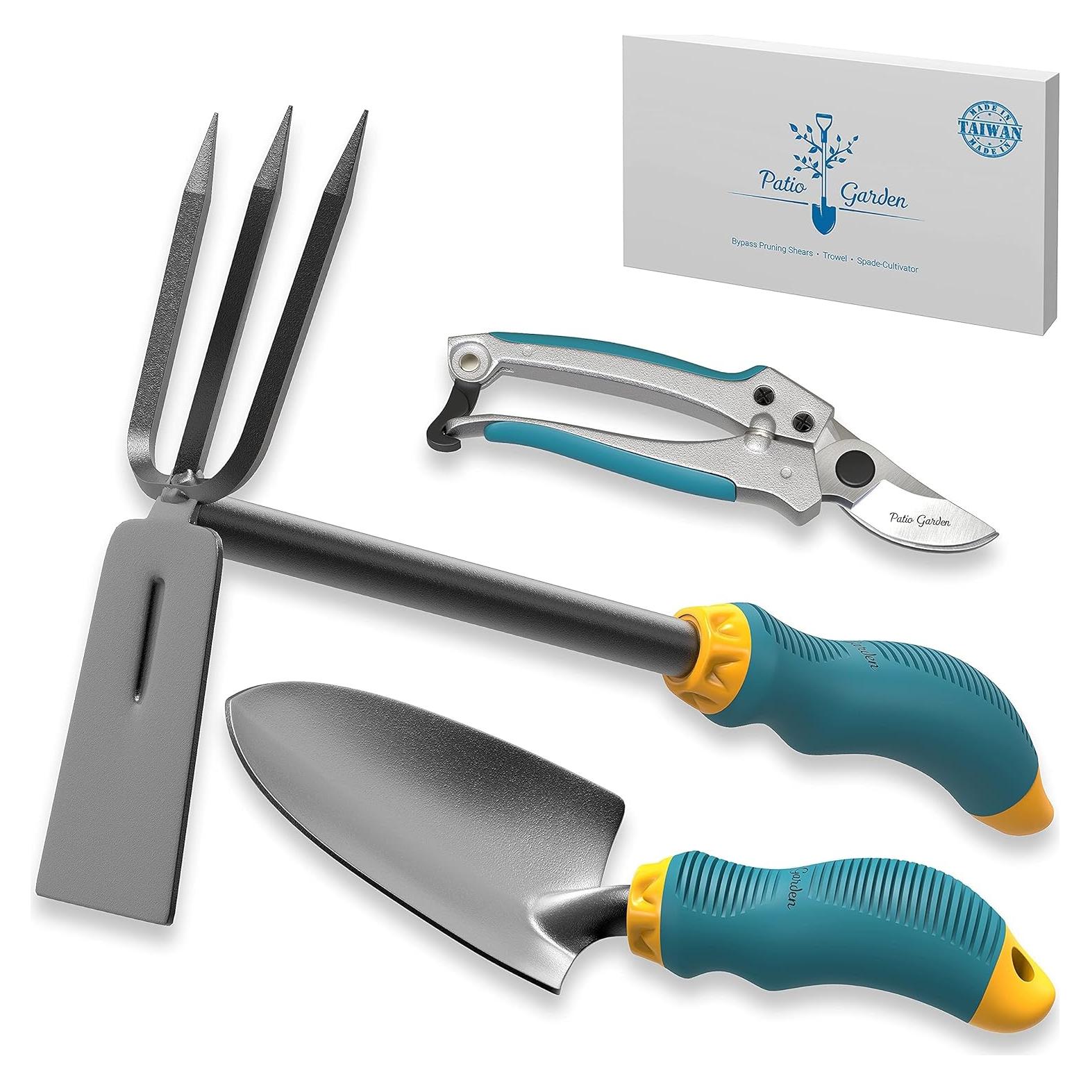 Juego de Herramientas de Jardinería Patio Garden - 3 Piezas