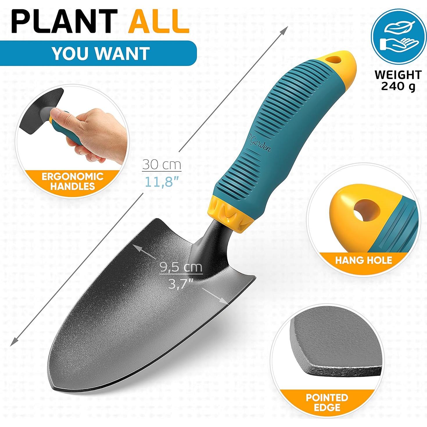 Juego de Herramientas de Jardinería Patio Garden - 3 Piezas