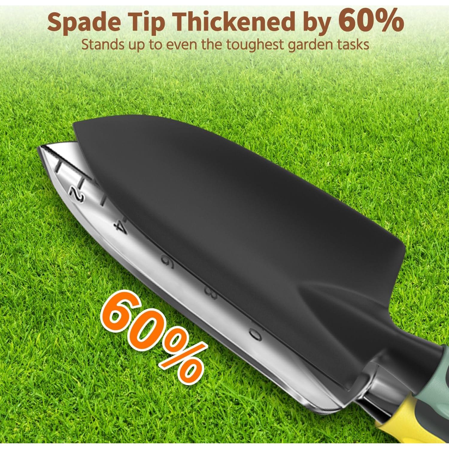 Juego de Herramientas de Jardín LASZOLA 3 Piezas Ergonómico