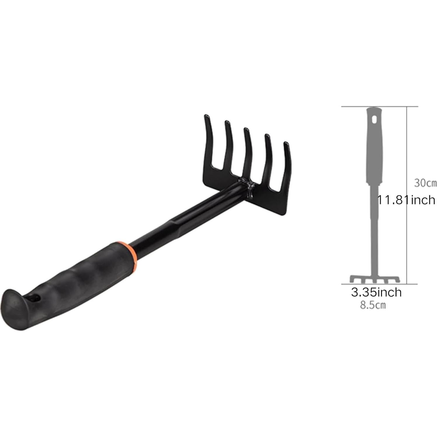 Juego de Herramientas de Jardín 3 Piezas SpeedStax - Azada, Rastrillo y Pala Ergonómicos