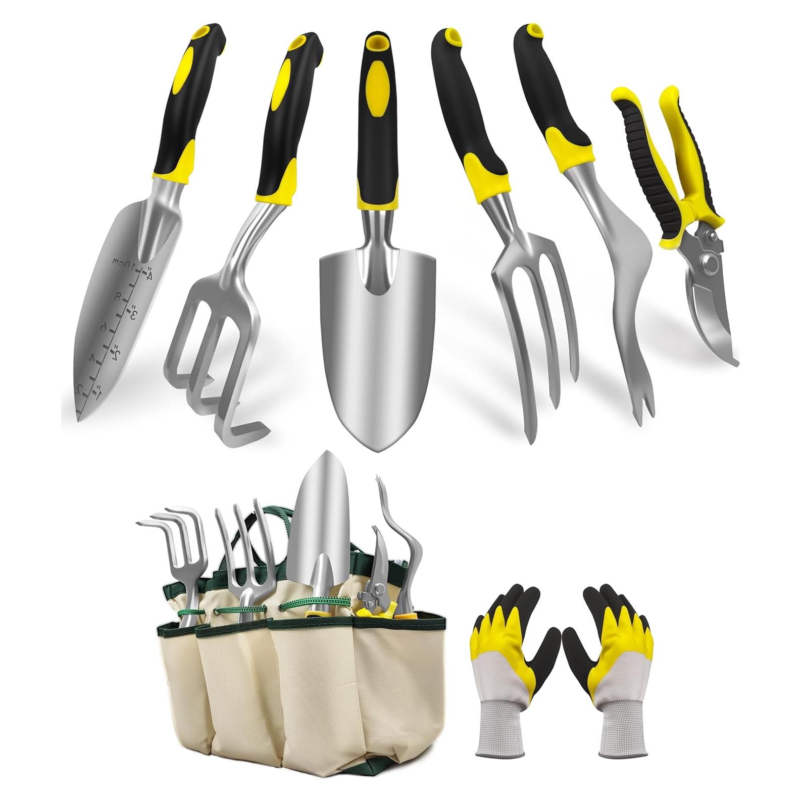 Juego de Herramientas de Jardinería 8 Piezas QianRuiDa