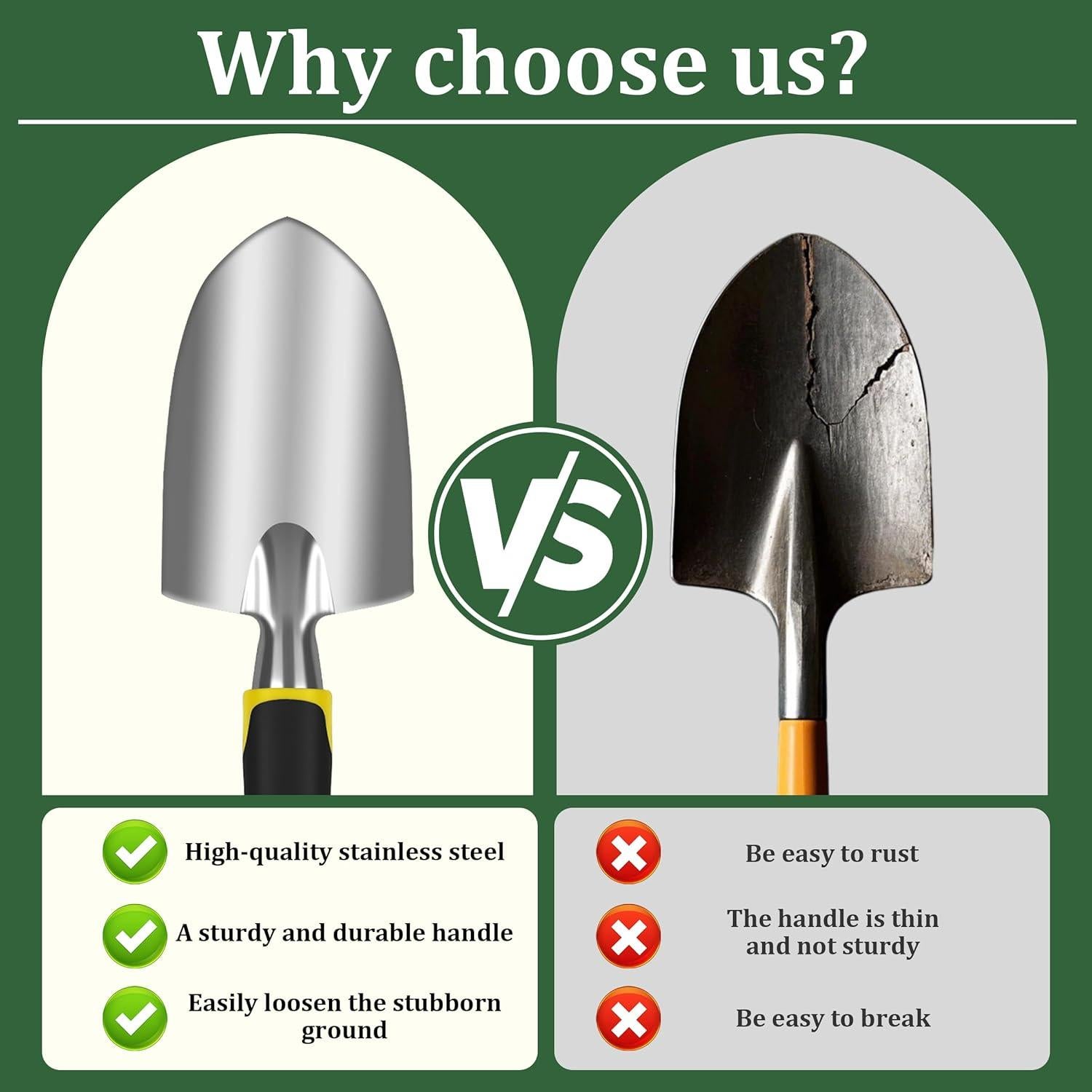 Juego de Herramientas de Jardinería 8 Piezas QianRuiDa