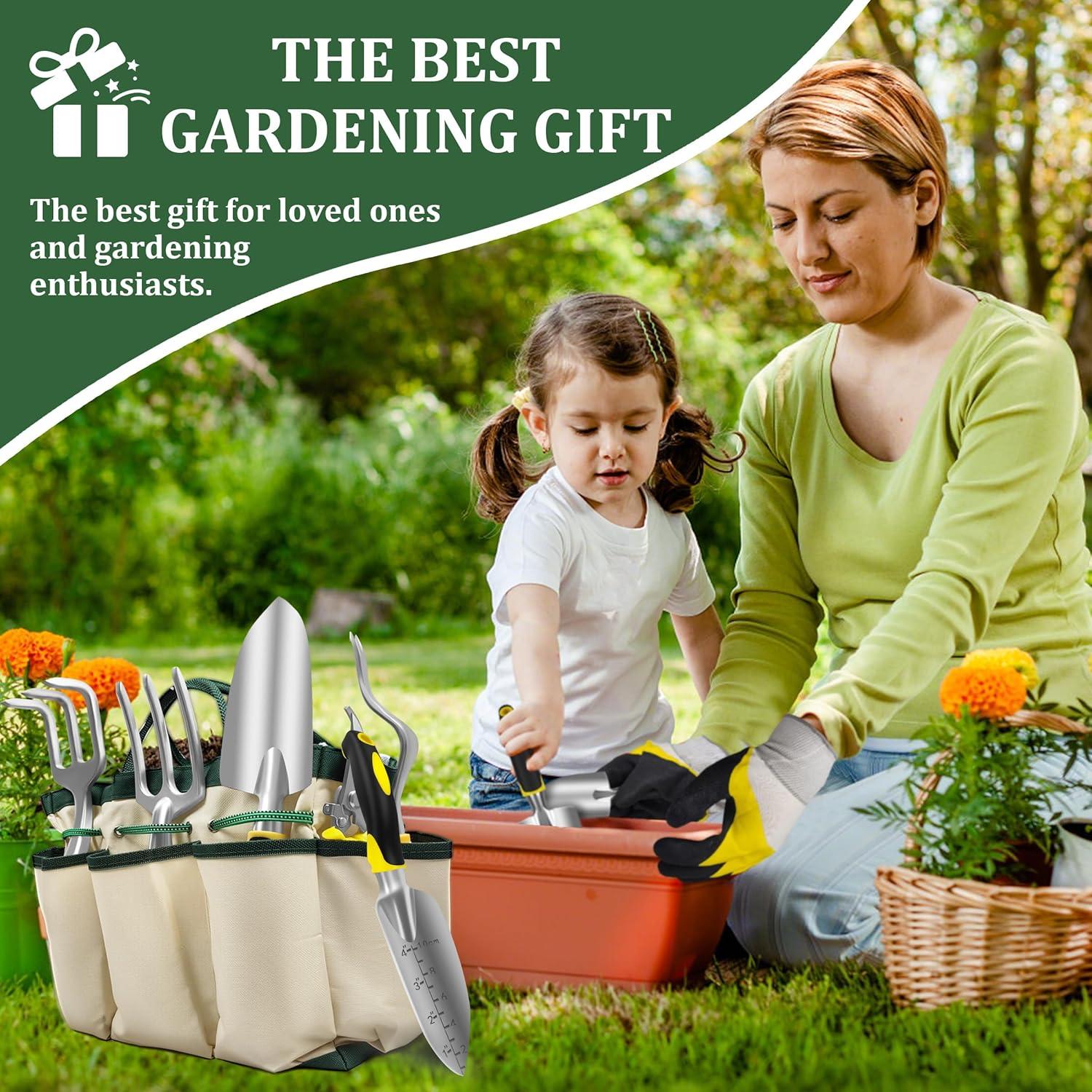 Juego de Herramientas de Jardinería 8 Piezas QianRuiDa