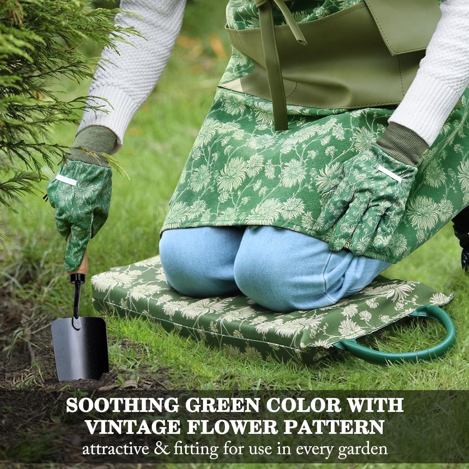 Juego de Herramientas de Jardinería Colwelt 8 Piezas con Bolsa