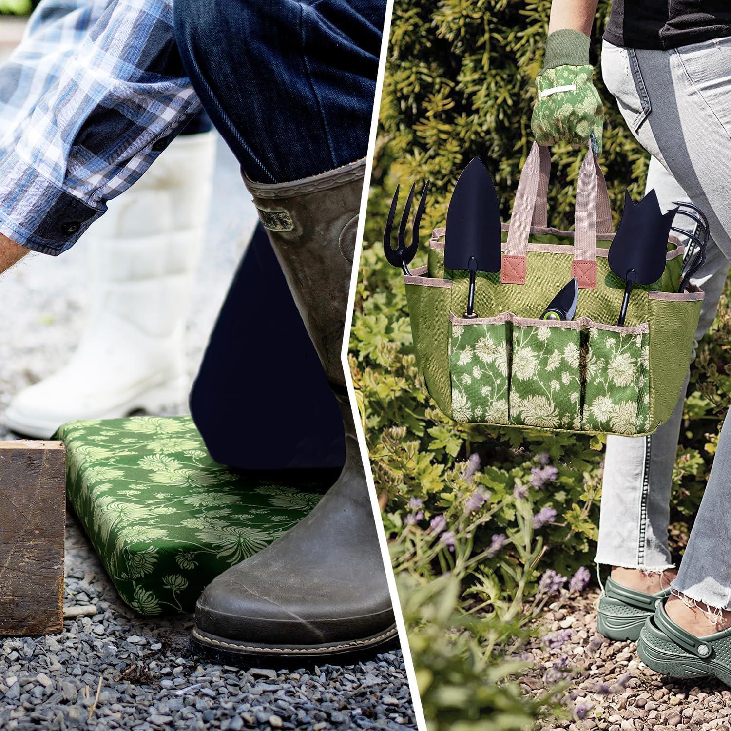 Juego de Herramientas de Jardinería Colwelt 8 Piezas con Bolsa