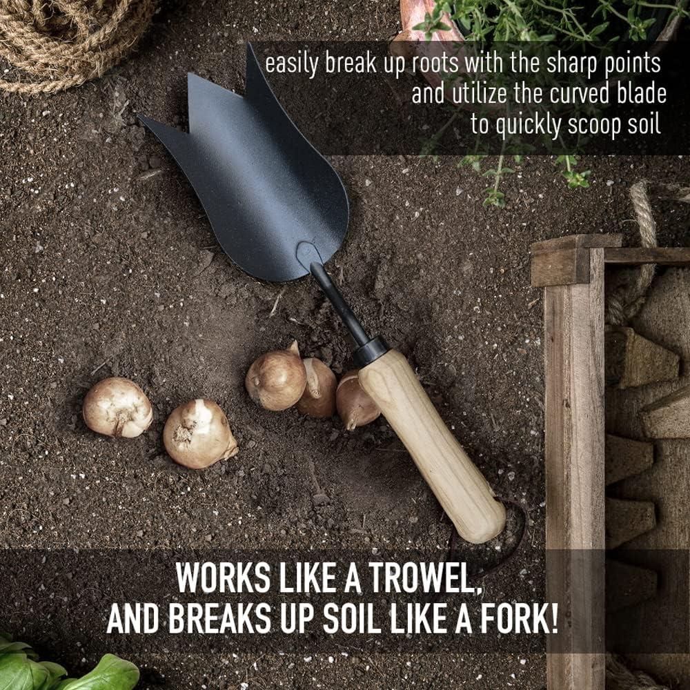 Juego de Herramientas de Jardinería Colwelt 8 Piezas con Bolsa