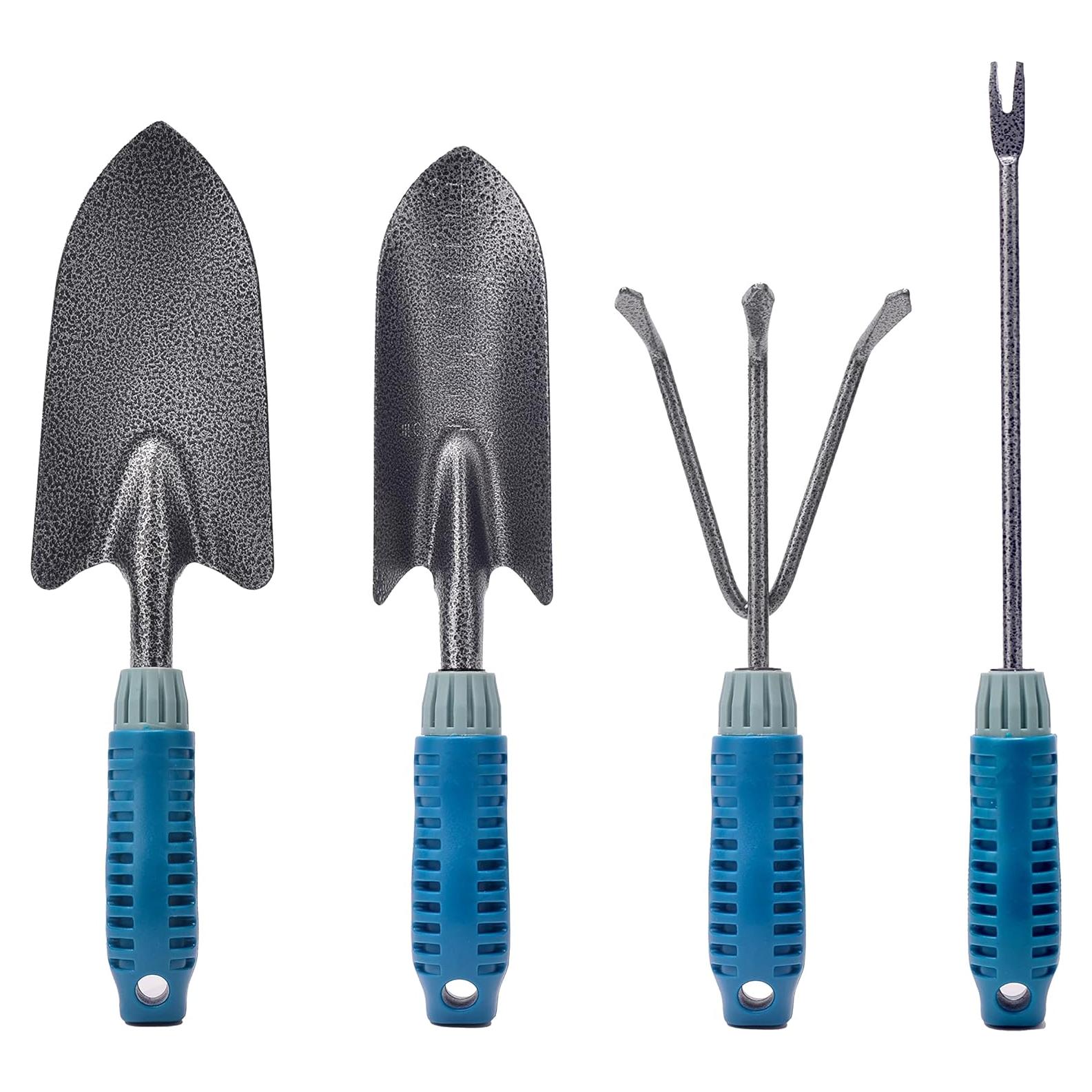 Juego de Herramientas de Jardín 4 Piezas CharGuy - Mango Ergonómico