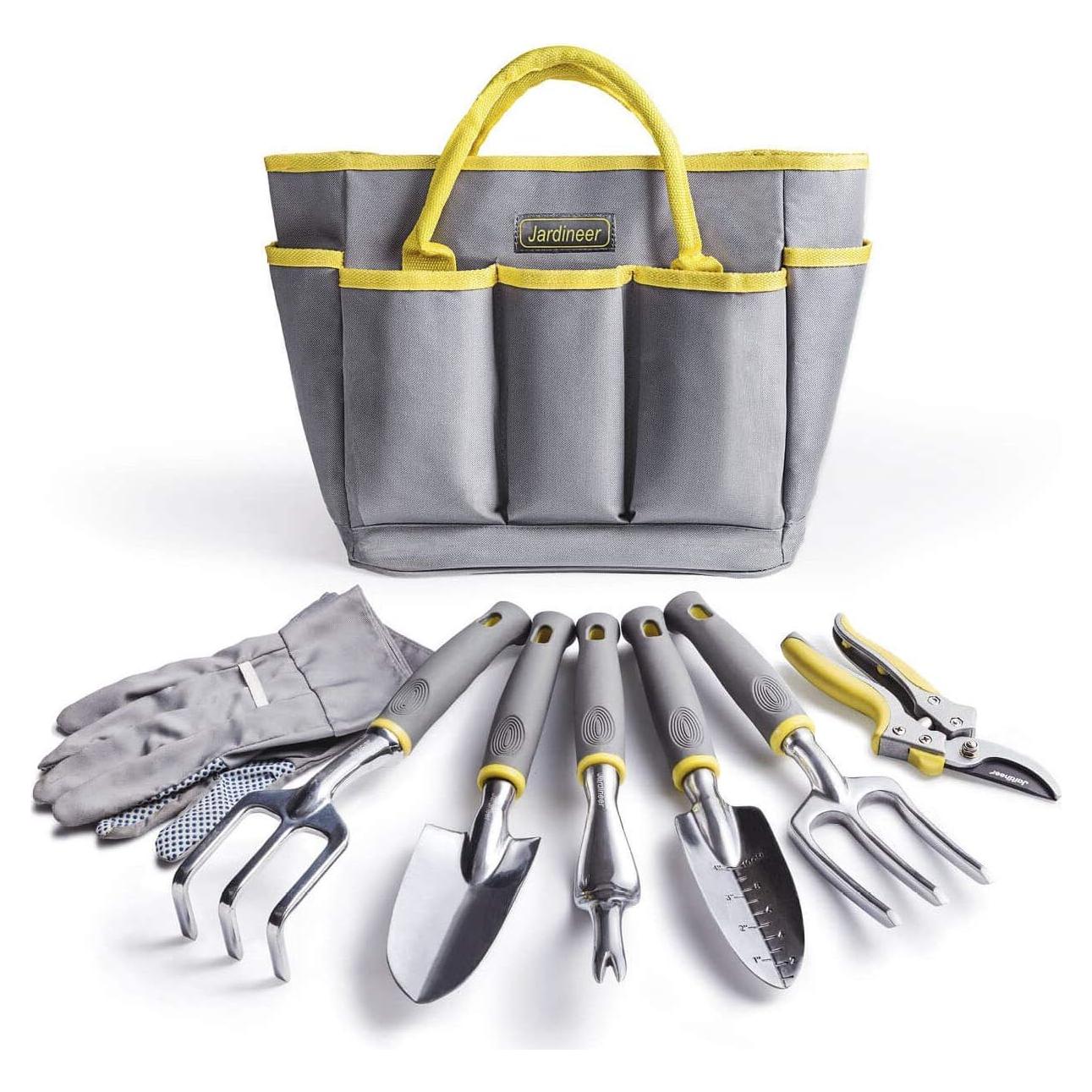 Juego de Herramientas de Jardinería Jardineer 8 Piezas Duraderas