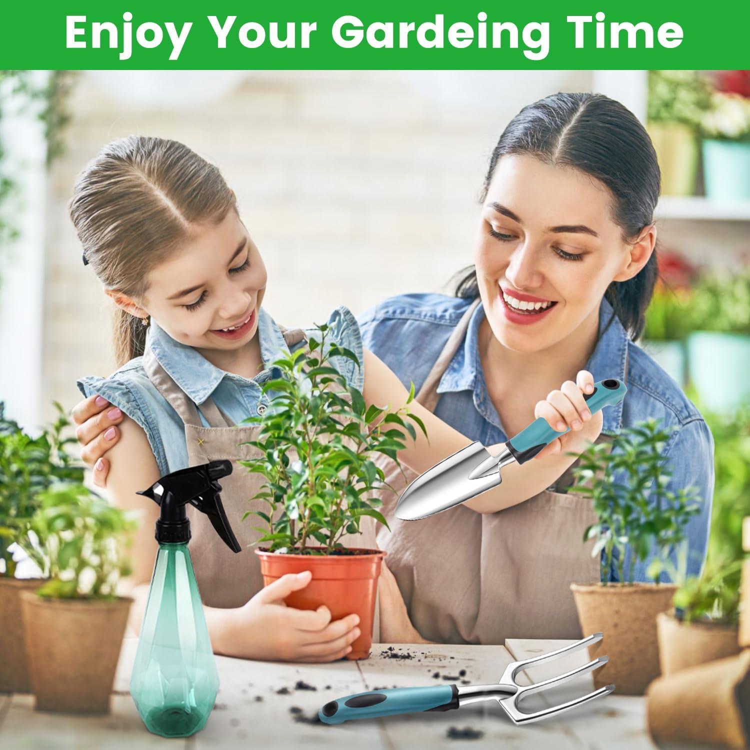 Juego de Herramientas de Jardín 9 PCS Meihe - Aluminio Resistente