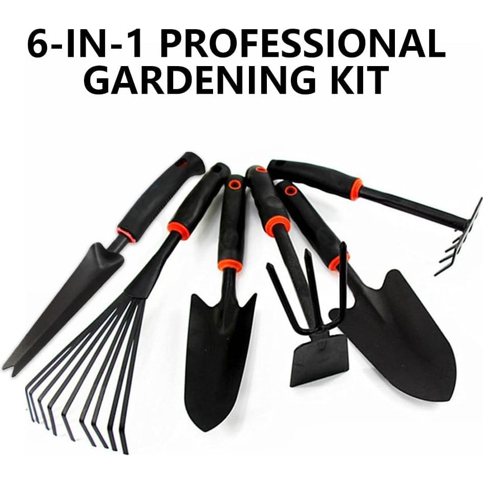 Juego de Herramientas de Jardín FCVEIDO 6 Piezas Duraderas