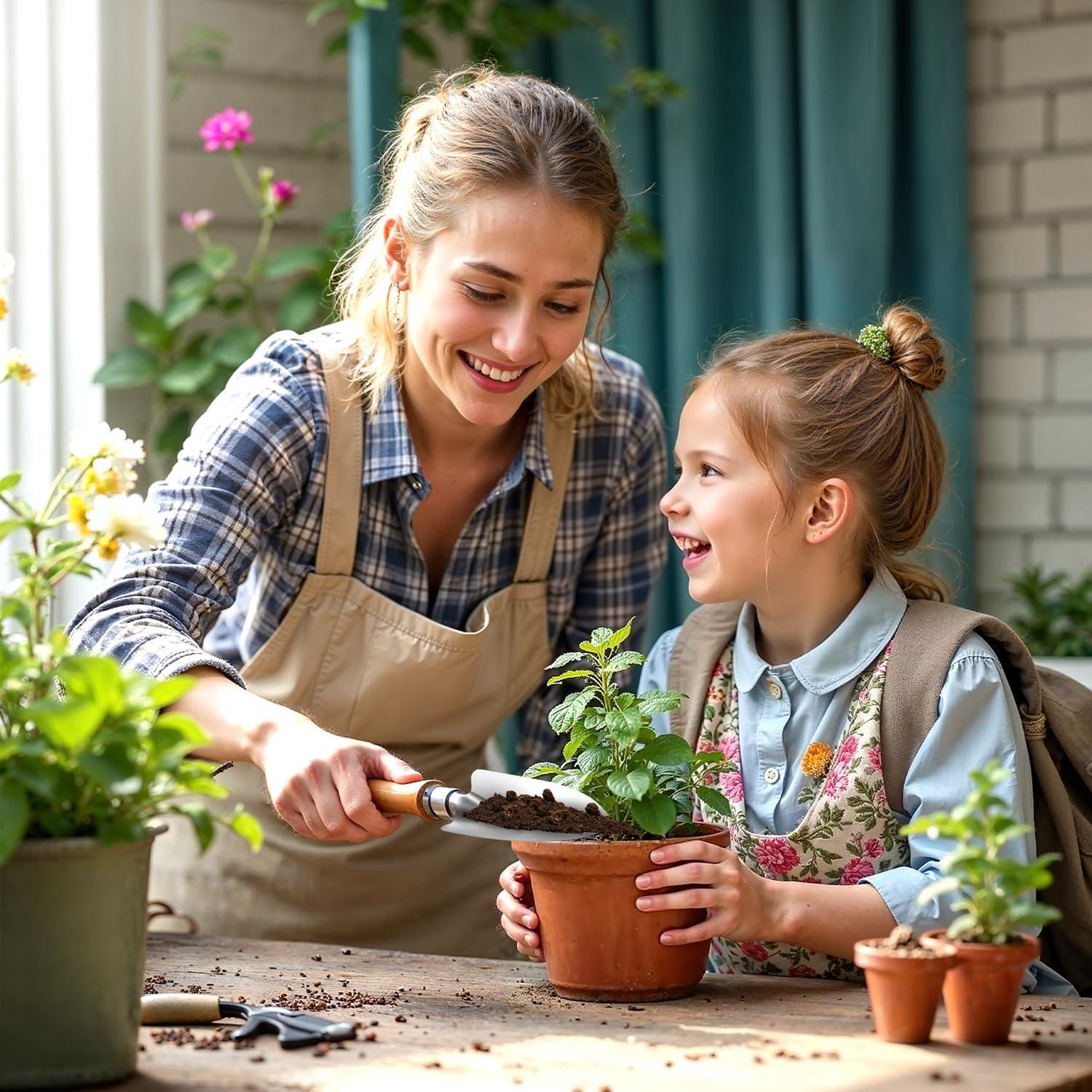 Juego de Herramientas de Jardinería Saraily 9 PZS Acero Inoxidable