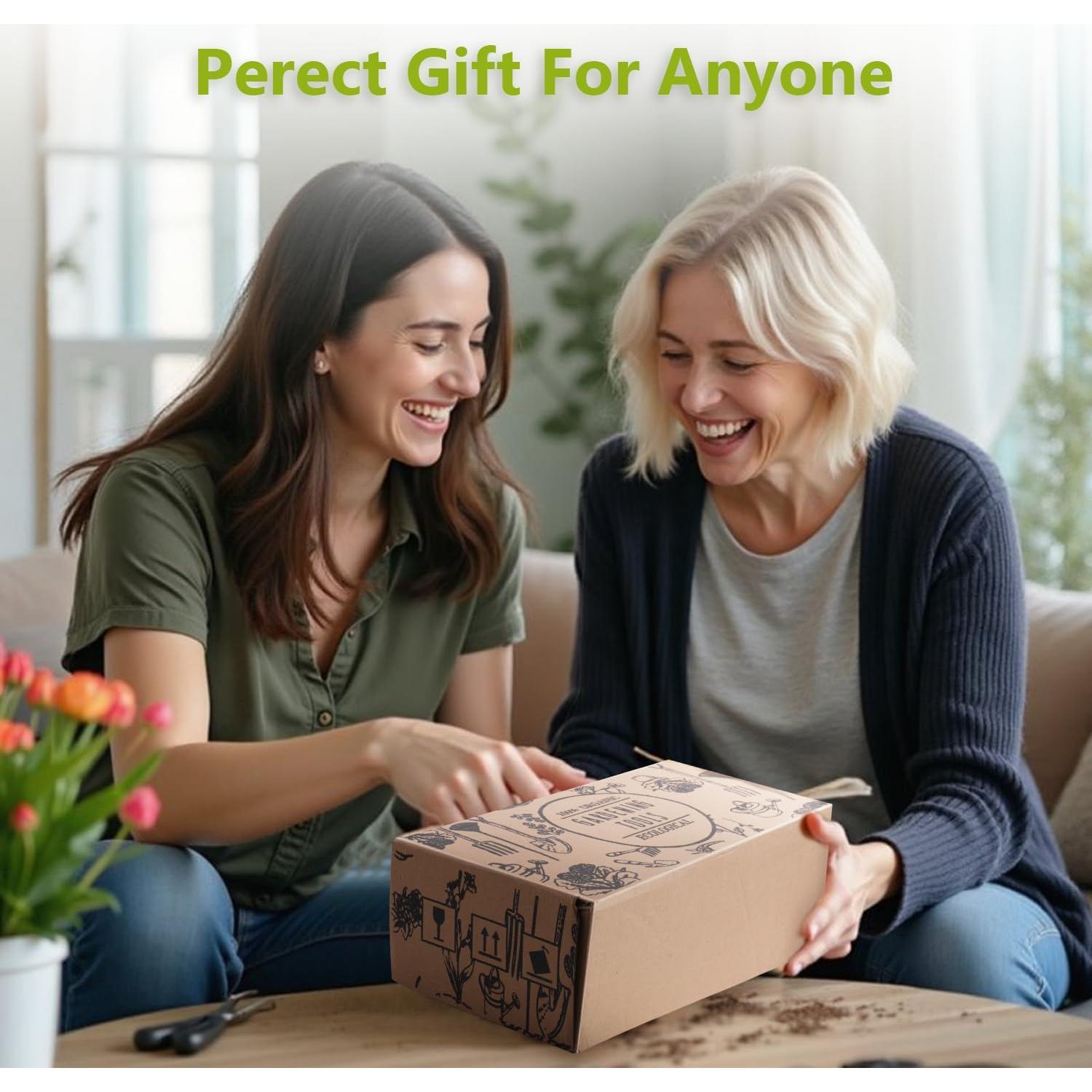 Juego de Herramientas de Jardinería Saraily 9 PZS Acero Inoxidable