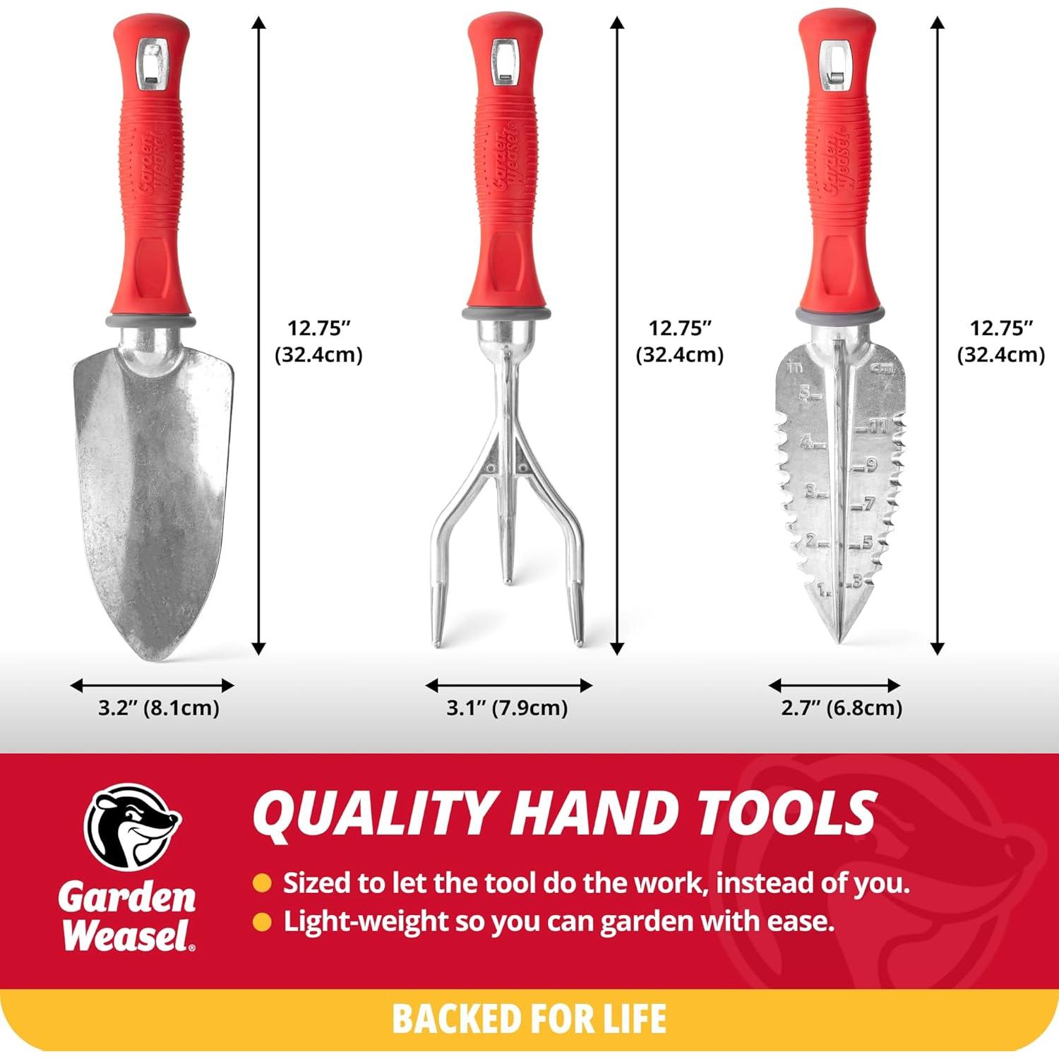 Juego de Herramientas de Jardín Garden Weasel 3 Piezas