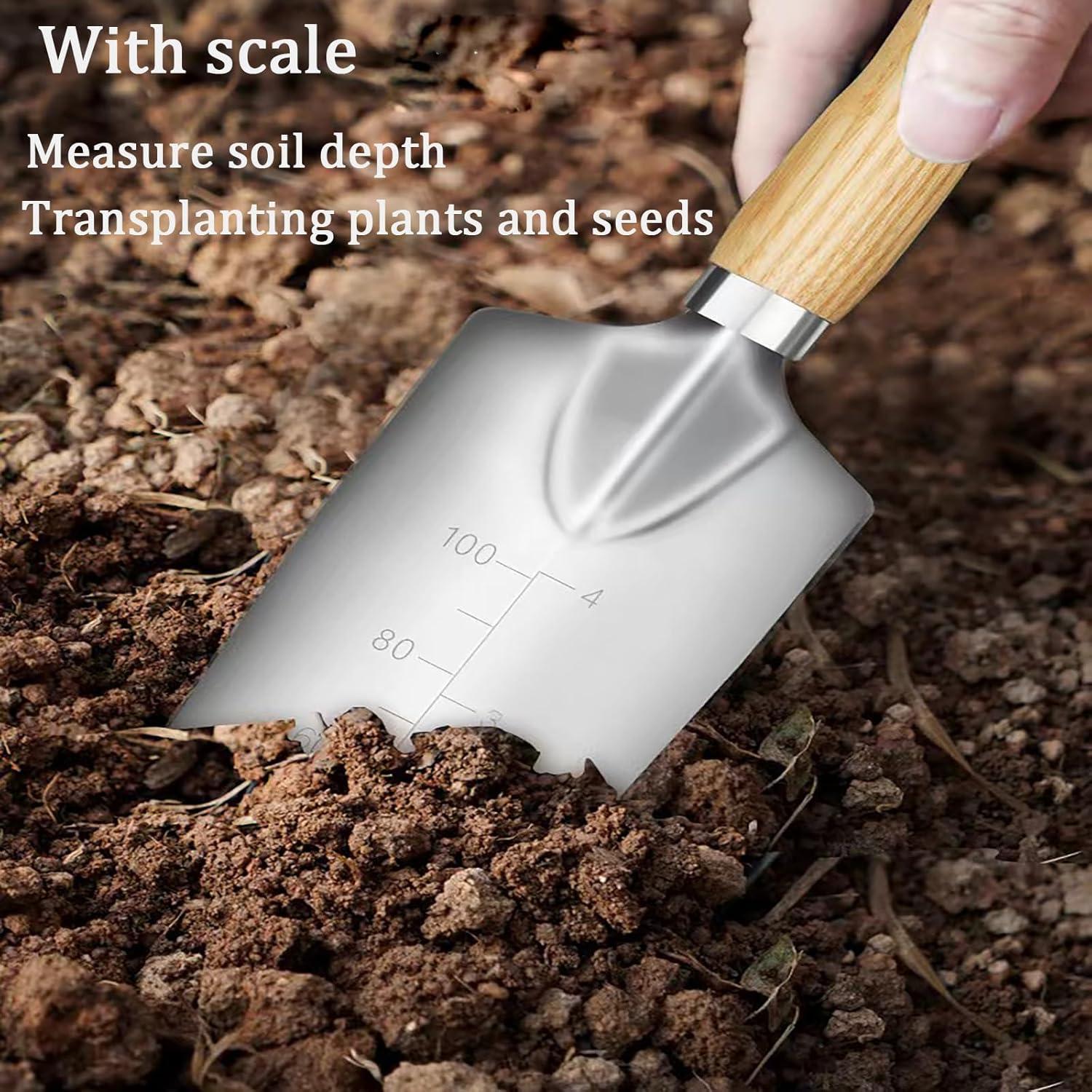 Juego de Herramientas de Jardín 5 Piezas Acero Inoxidable Xfspyy