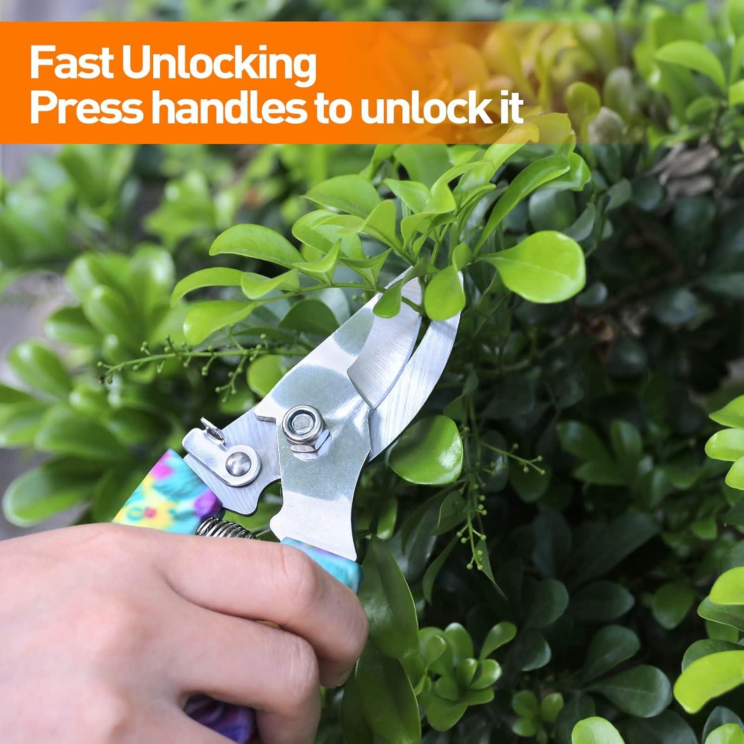 Set de Herramientas de Jardinería APSARAS USA 10 Piezas Floral