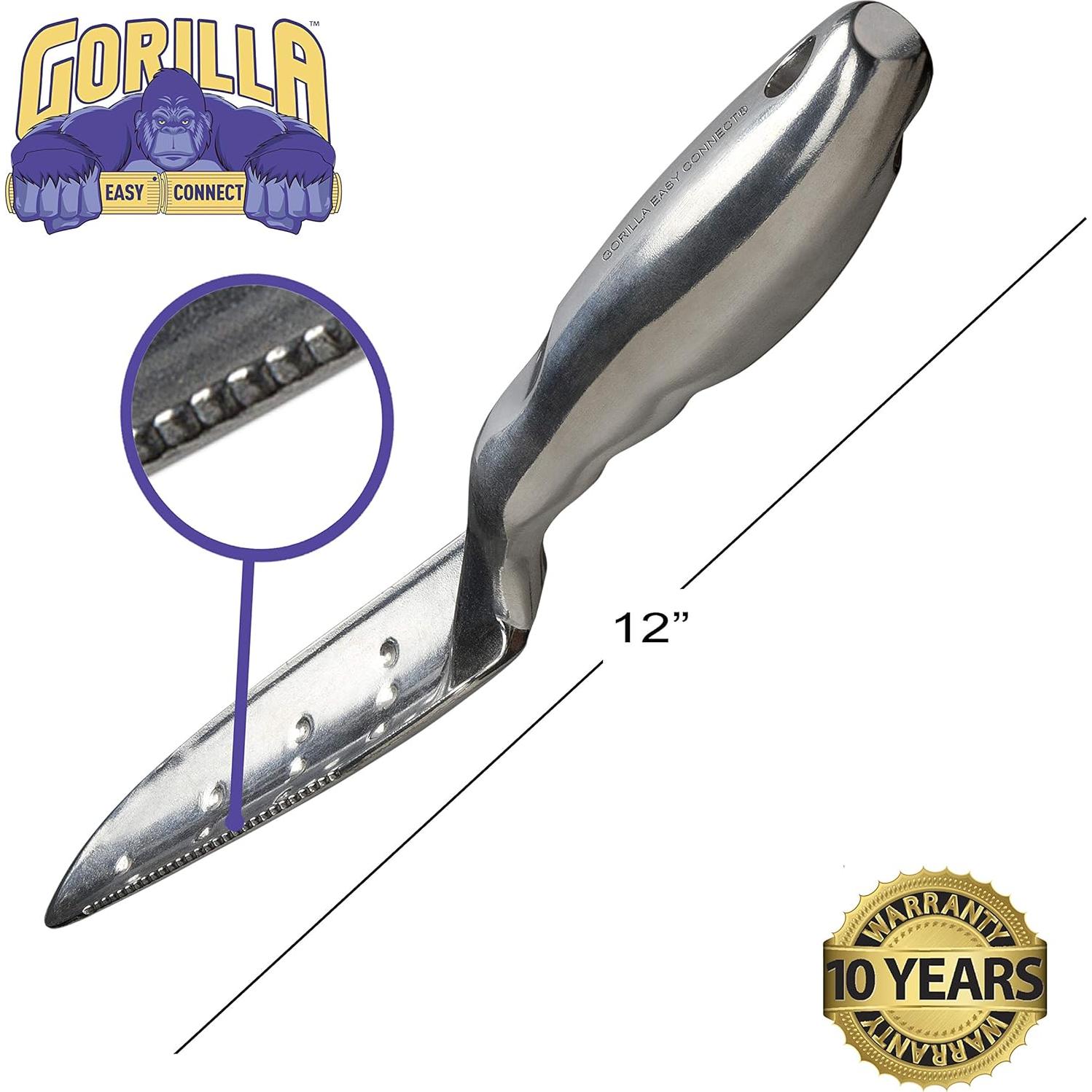 Set de Jardinería 3 Piezas Gorilla GTS-3 Aluminio Alta Resistencia