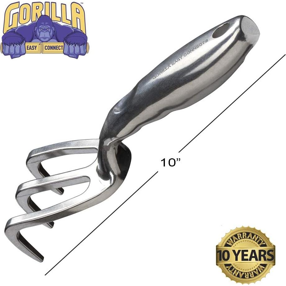 Set de Jardinería 3 Piezas Gorilla GTS-3 Aluminio Alta Resistencia