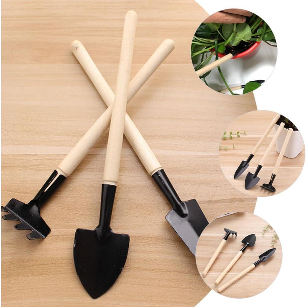 Juego de Herramientas de Jardinería Kisangel 3 Piezas para Niños