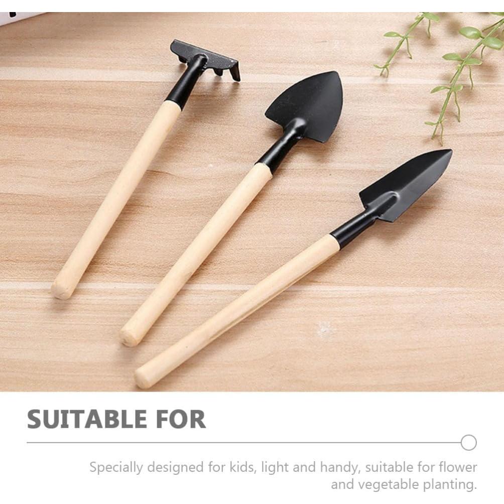 Juego de Herramientas de Jardinería Kisangel 3 Piezas para Niños